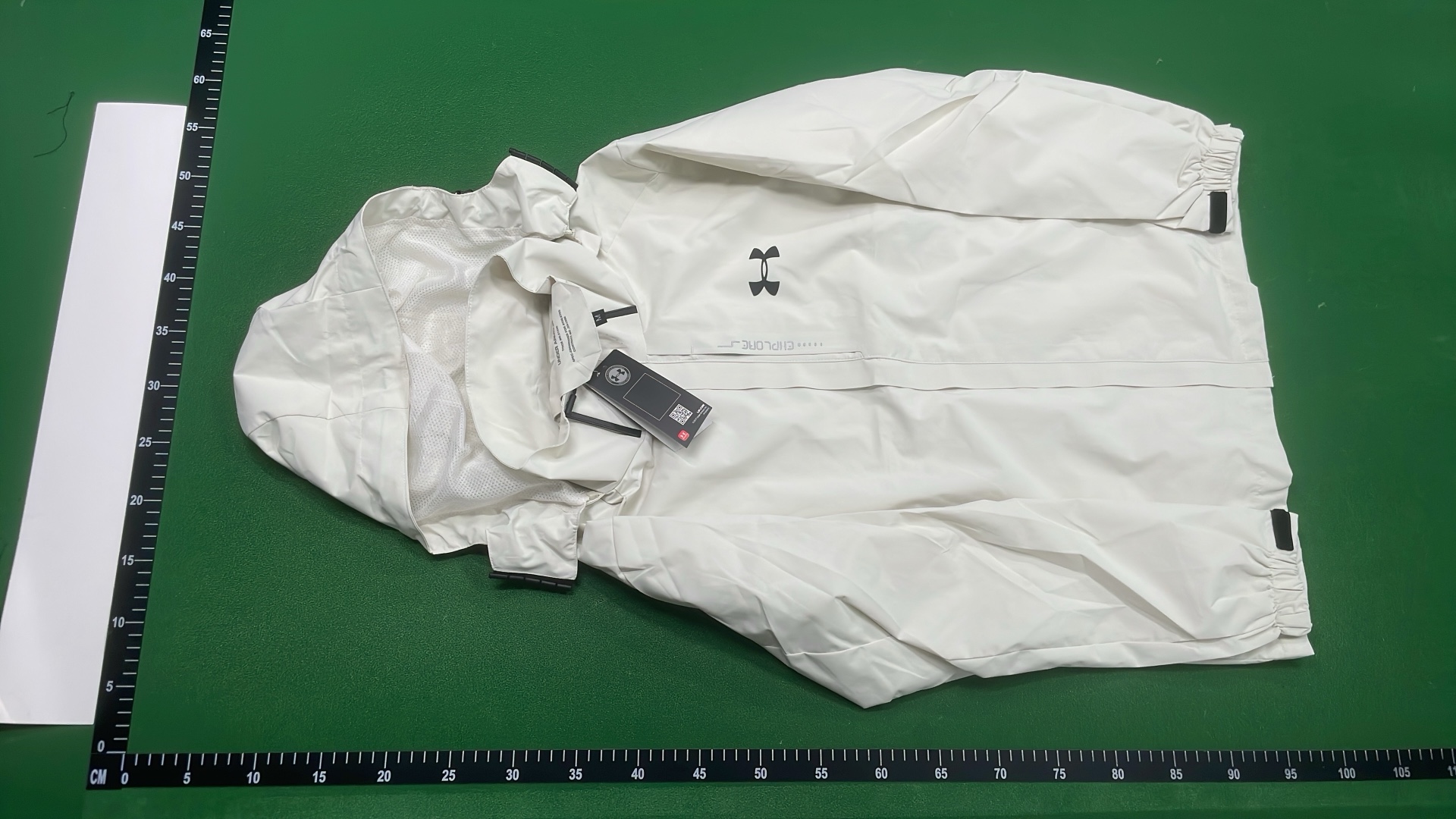 Under Armour Black Hooded Jacket - Lightweight Windbreaker