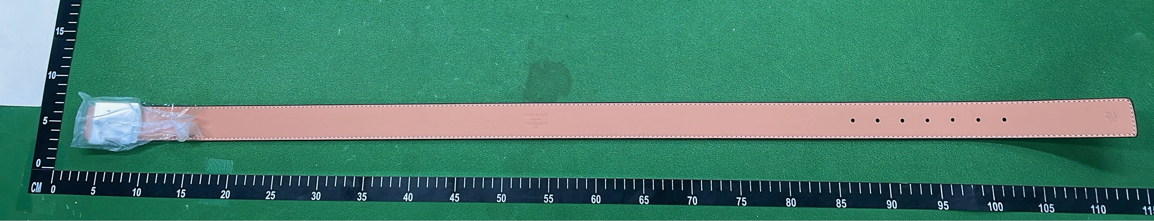 Louis Vuitton Monogram Checkered Belt with LV Buckle