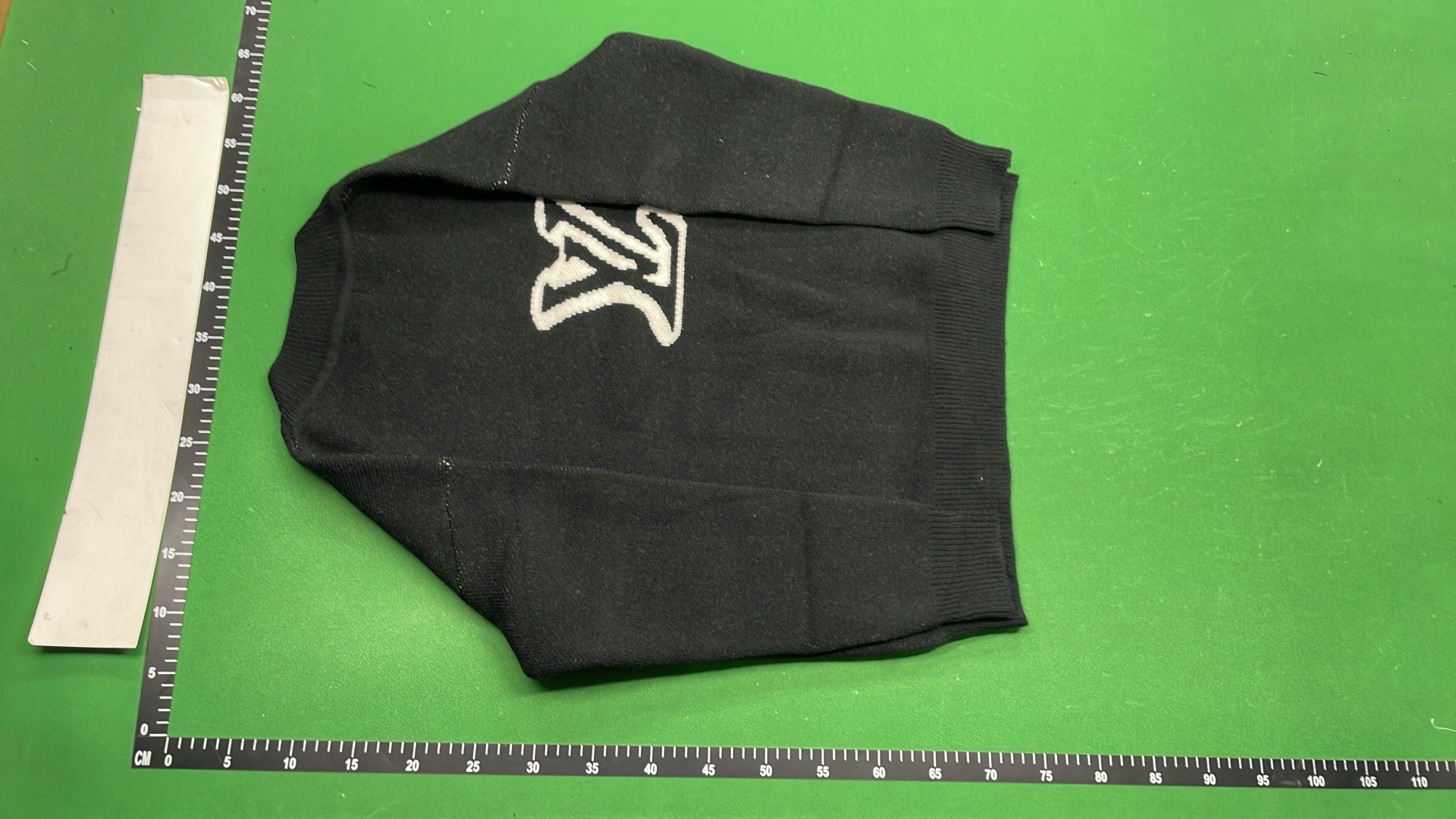 Louis Vuitton LV Logo Knit Sweater in Gray and Black