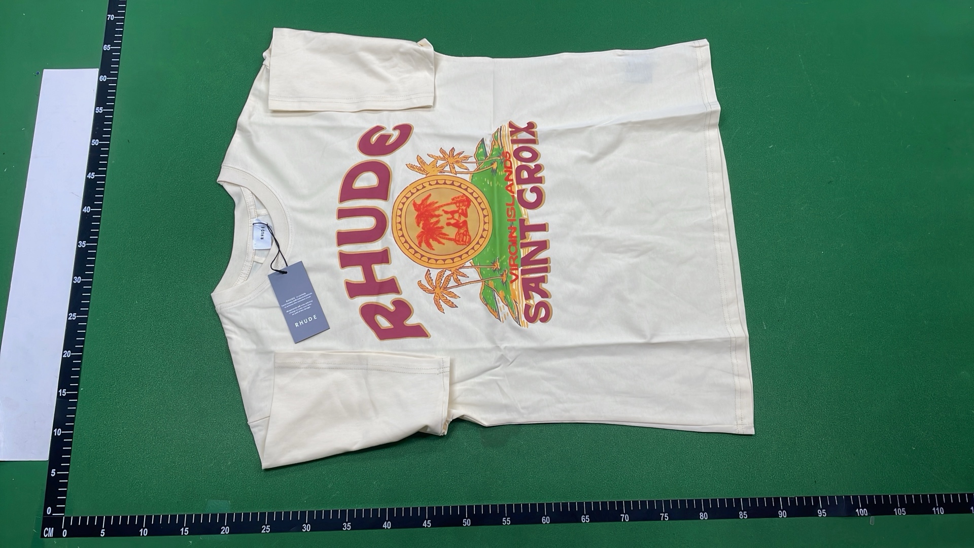 RHUDE Sant Croix Graphic T-Shirt