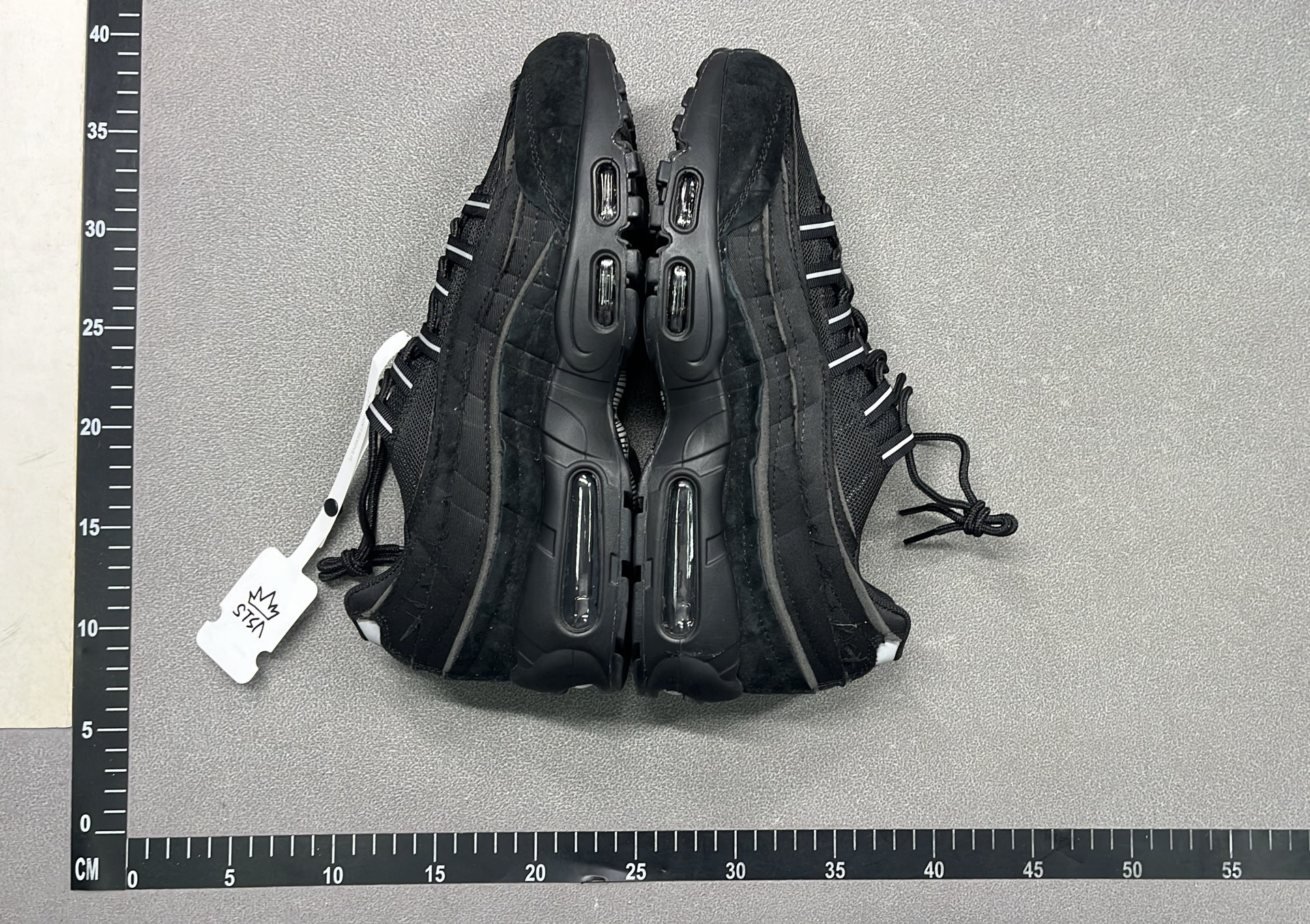 Nike Air Max 95 Black Mesh Sneakers for Men