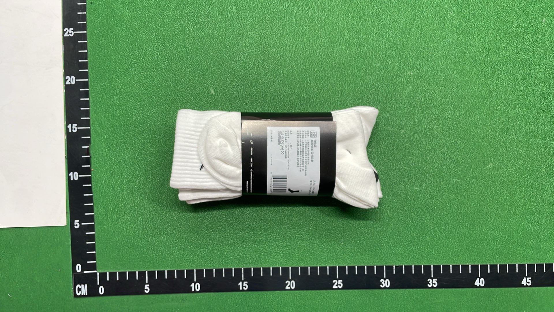 Nike Everyday Lightweight Ankle Socks - White and Black Pure Cotton