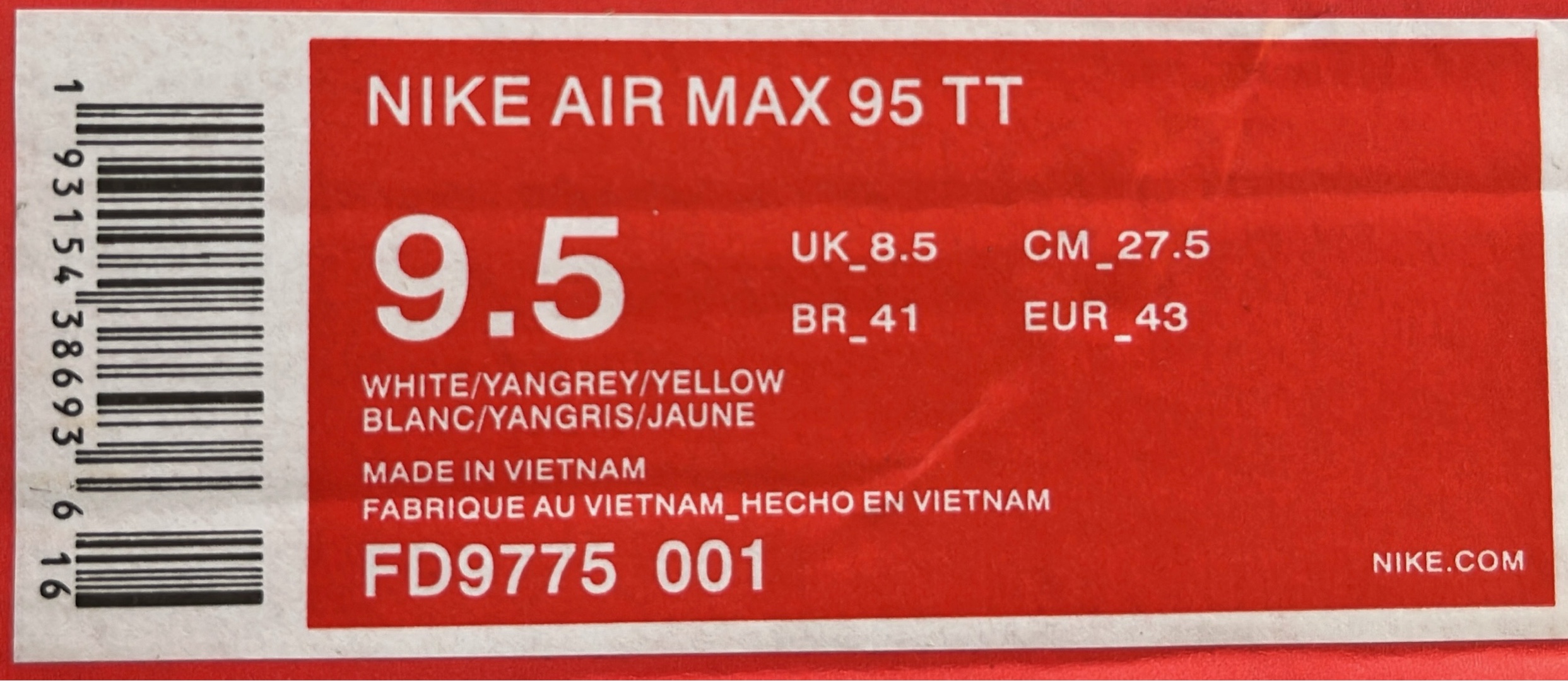 Nike Air Max 95 Men's Shoes