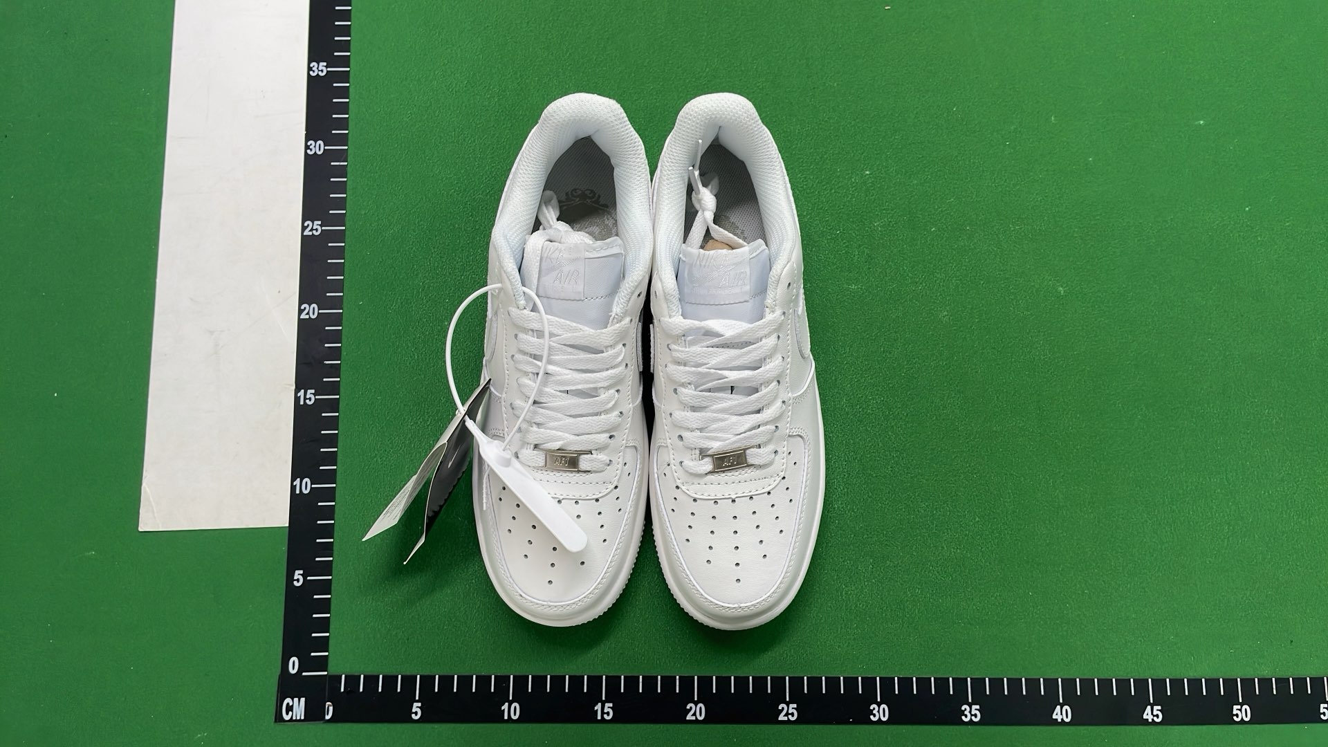 Nike Air Force 1 Low White Leather Sneakers