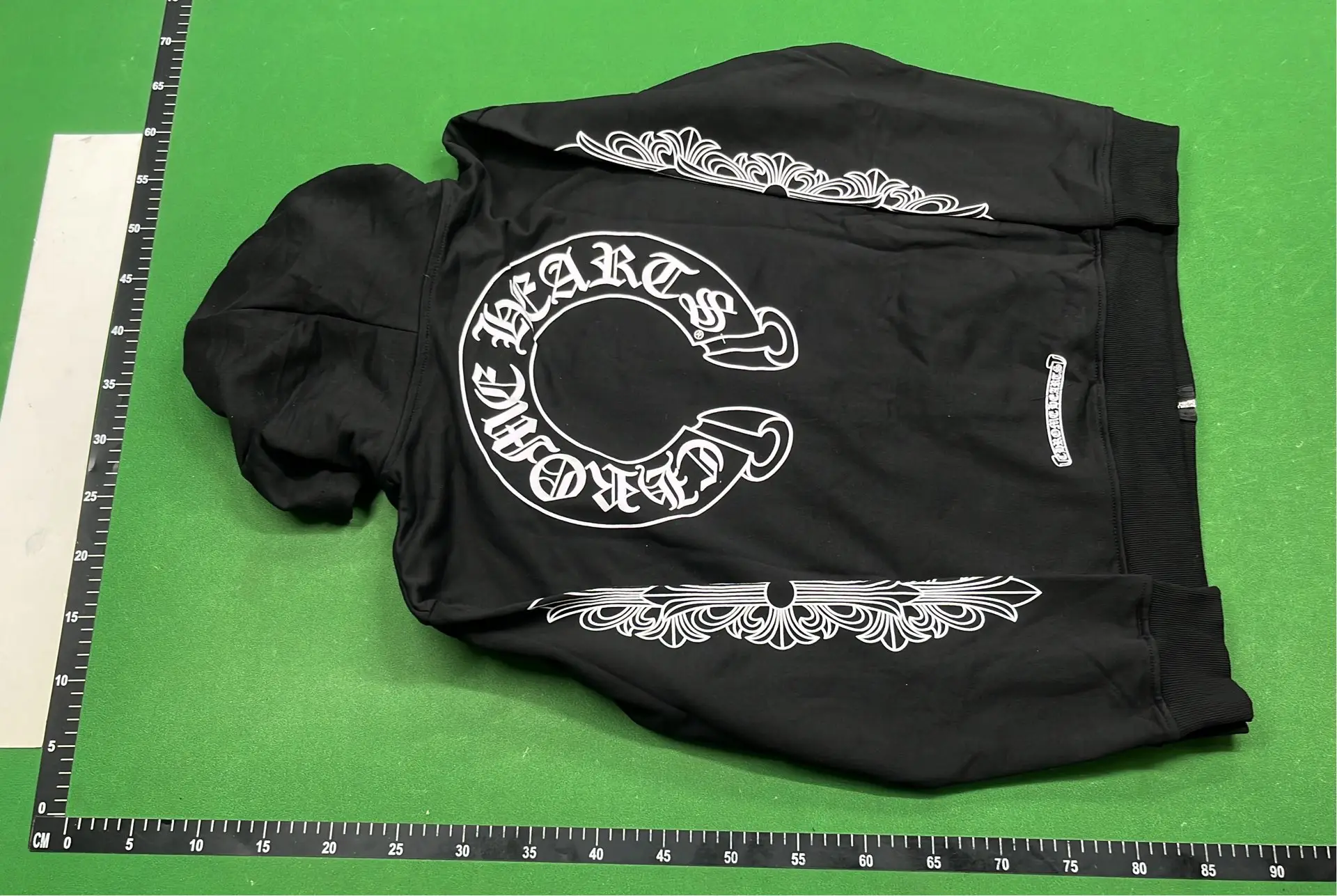 1:1 Batch ChroHearts hoodie  in the Best OopBuy Spreadsheet QC photos