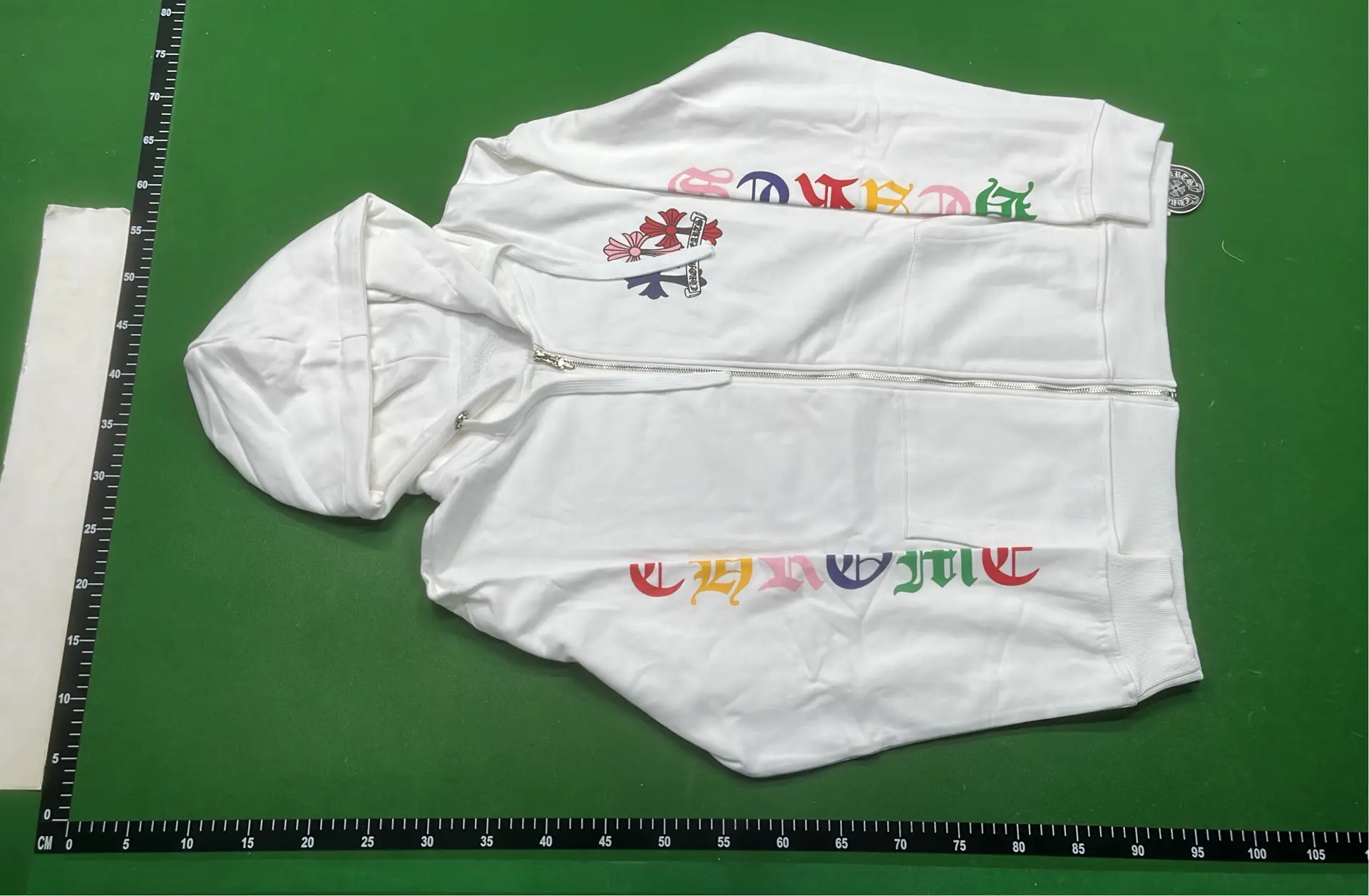 1:1 Batch ChroHearts hoodie  in the Best OopBuy Spreadsheet QC photos