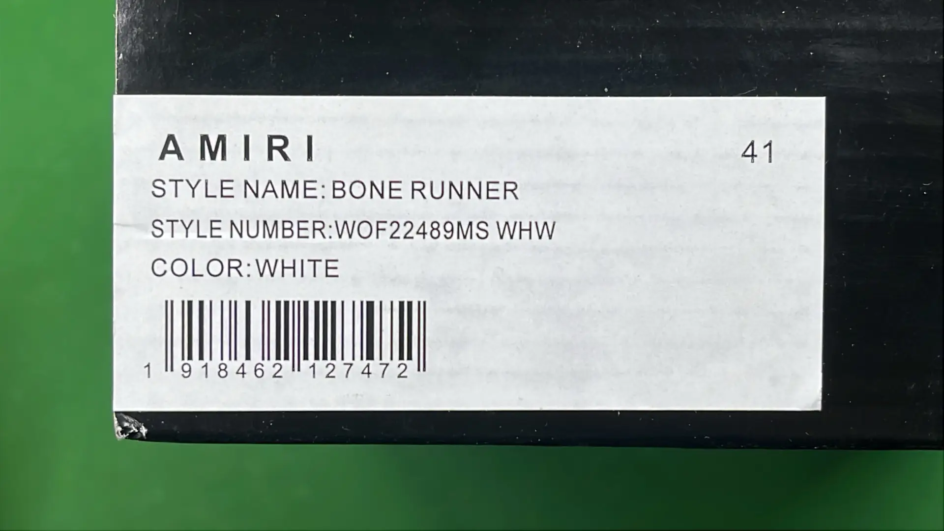 1:1 Batch AMIRI MA-1 Shoes  in the Best OopBuy Spreadsheet QC photos