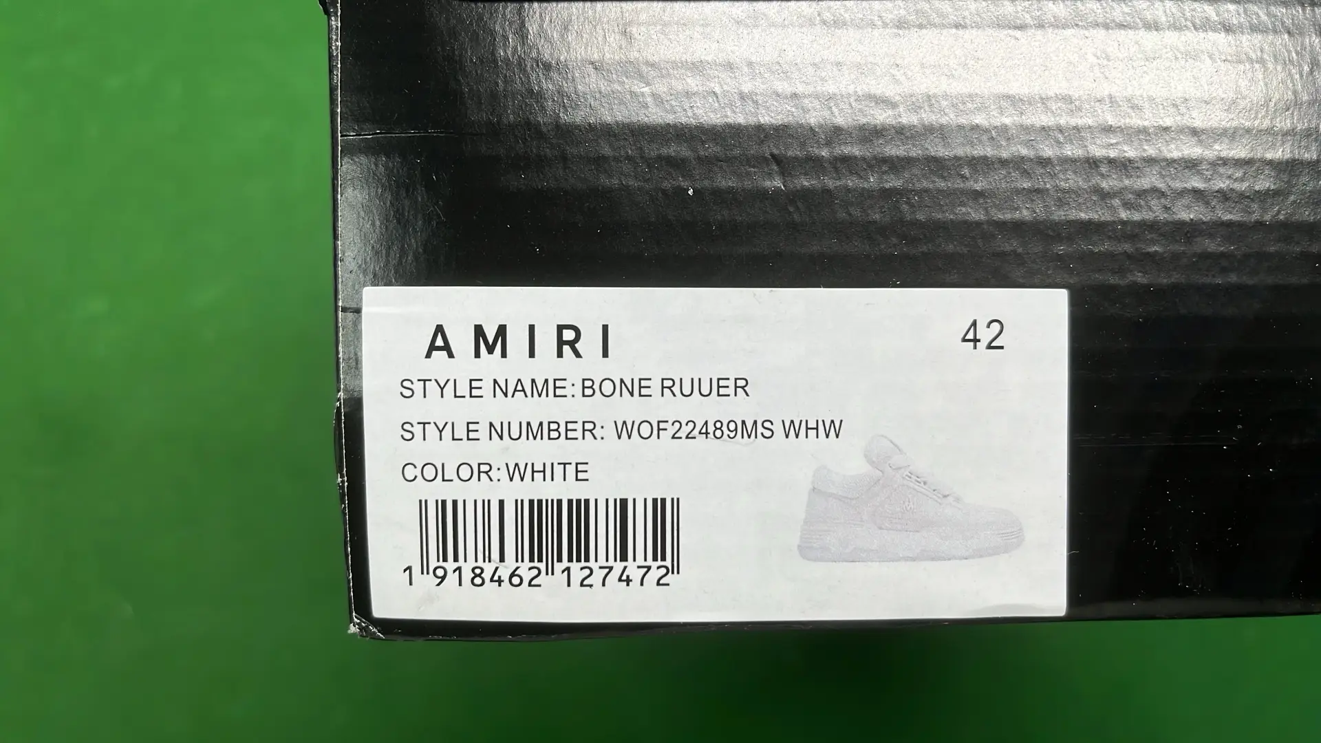 1:1 Batch AMIRI MA-1 Shoes  in the Best OopBuy Spreadsheet QC photos