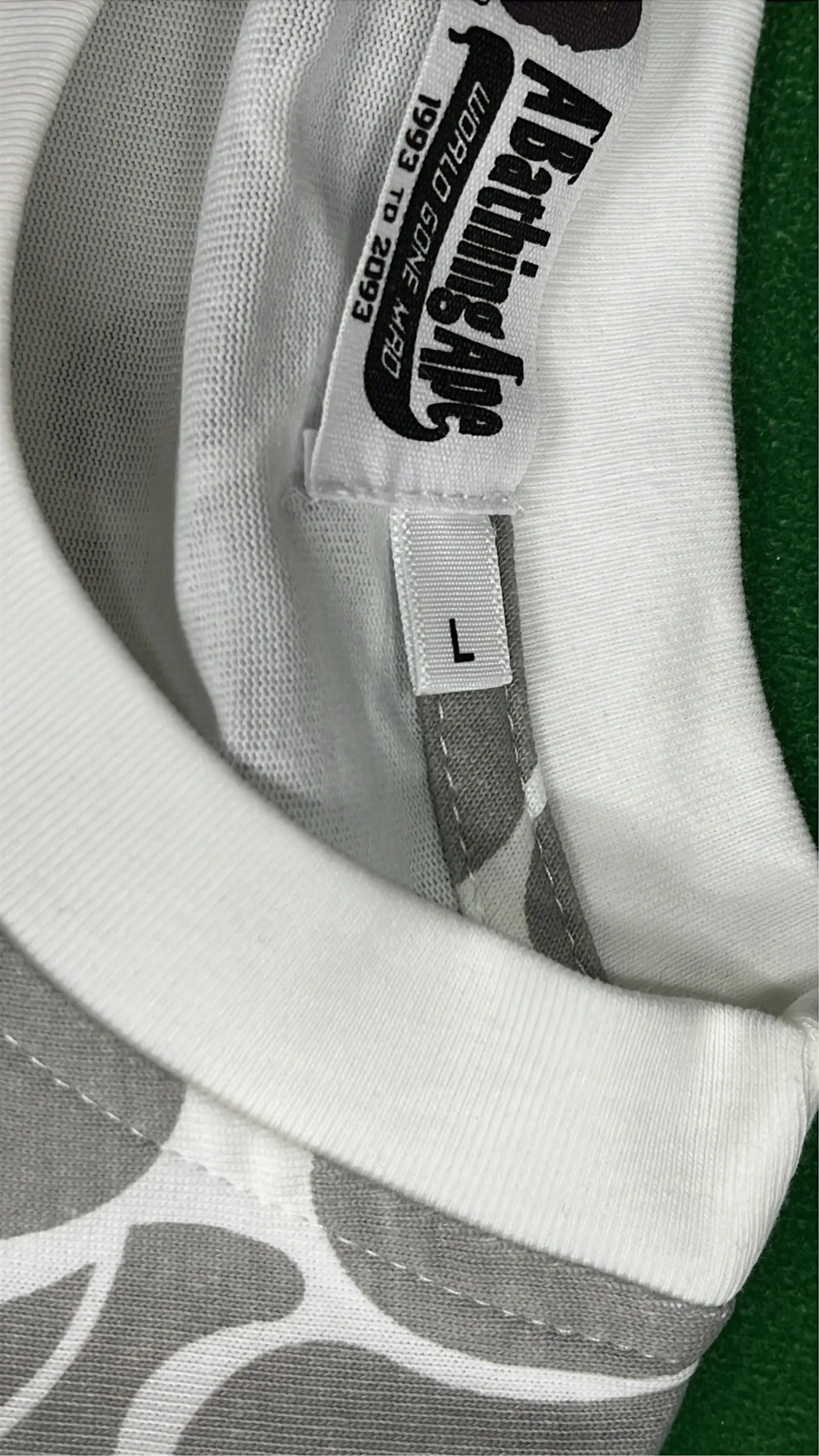 1:1 Batch Abape Tshirt  in the Best OopBuy Spreadsheet QC photos