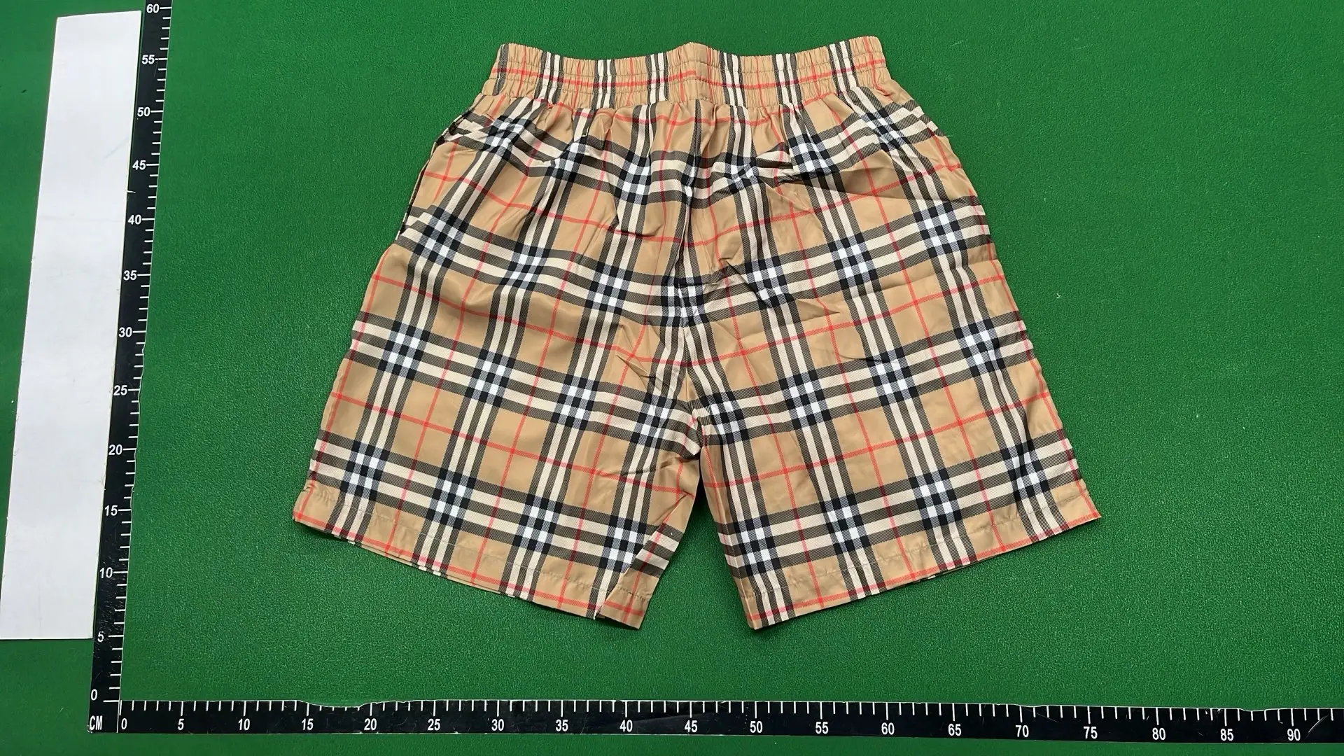 1:1 Batch Burberry shorts  in the Best OopBuy Spreadsheet QC photos