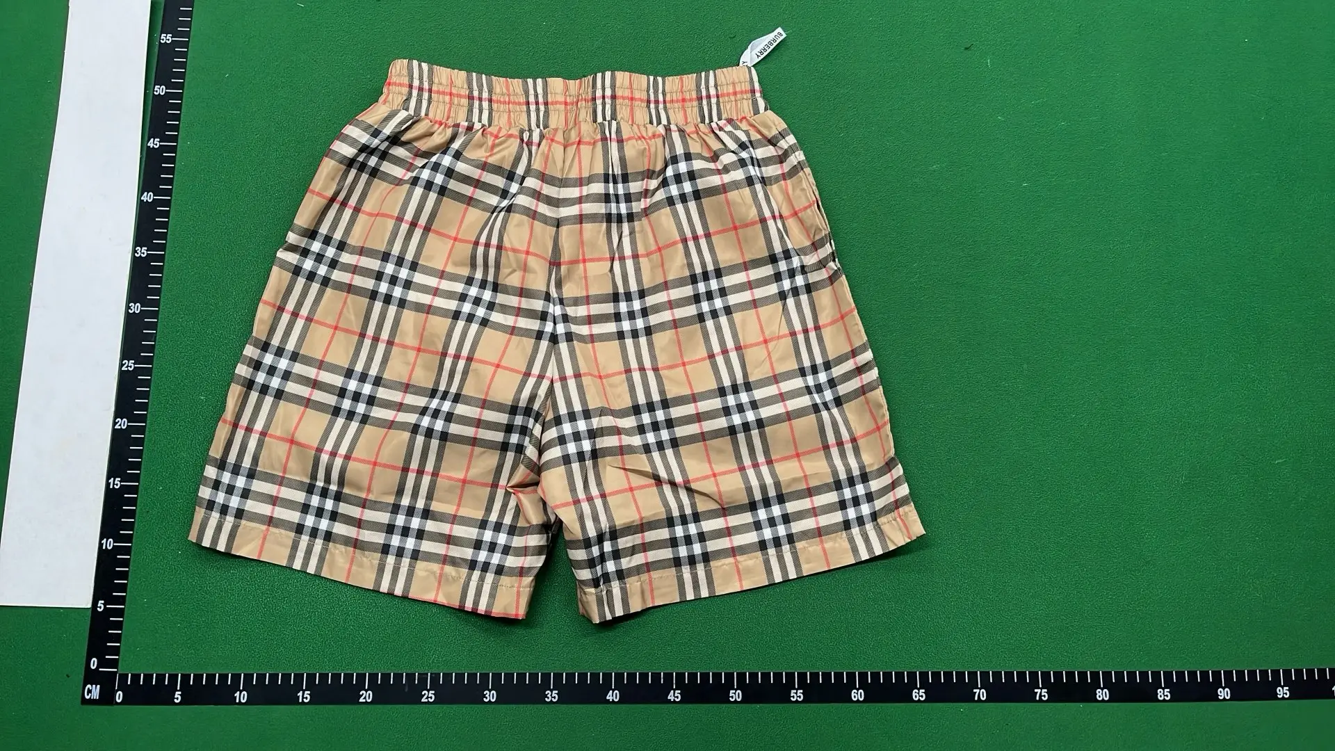 1:1 Batch Burberry shorts  in the Best OopBuy Spreadsheet QC photos