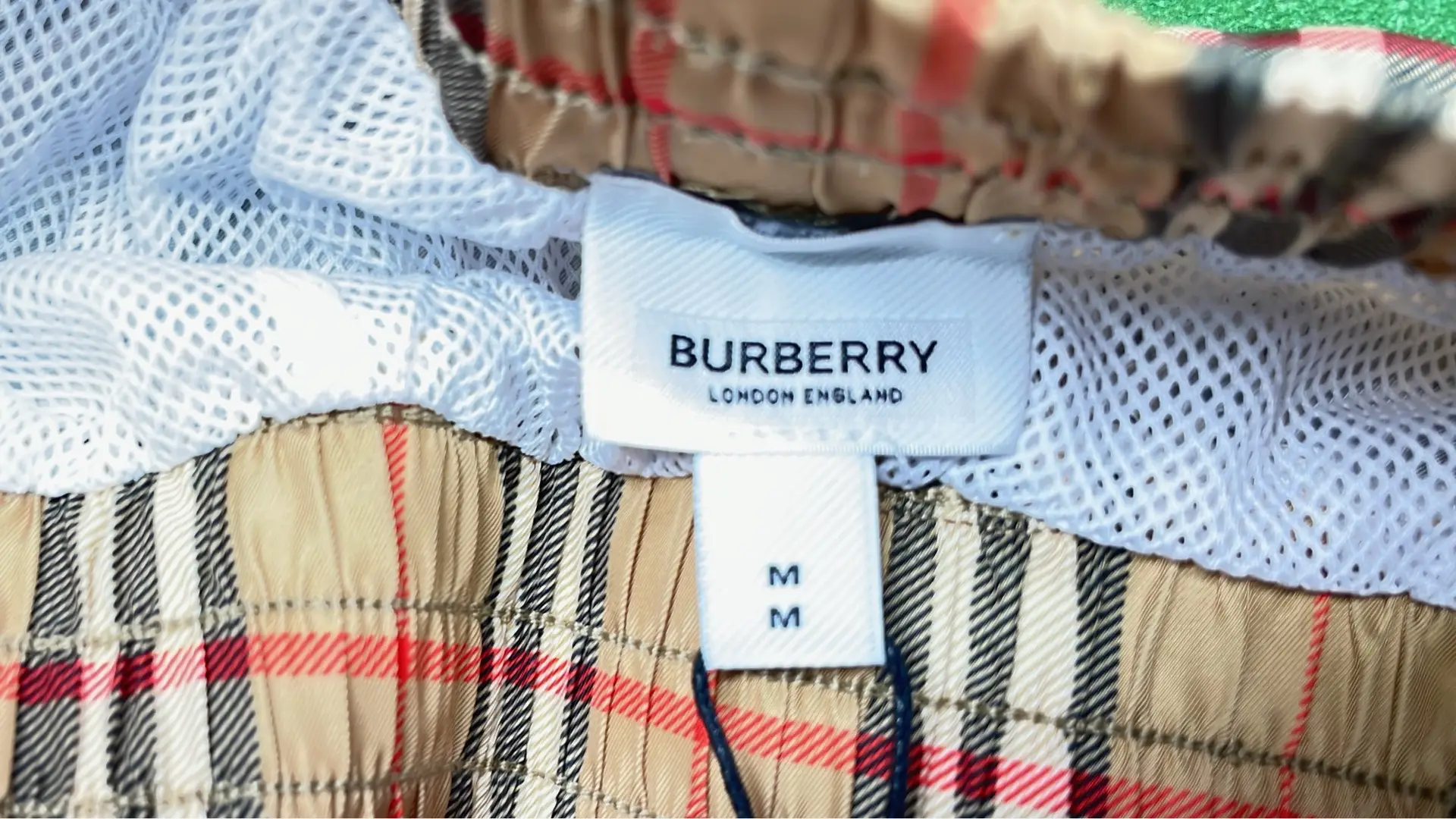 1:1 Batch Burberry shorts  in the Best OopBuy Spreadsheet QC photos