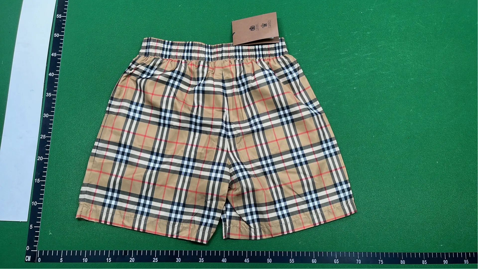 1:1 Batch Burberry shorts  in the Best OopBuy Spreadsheet QC photos