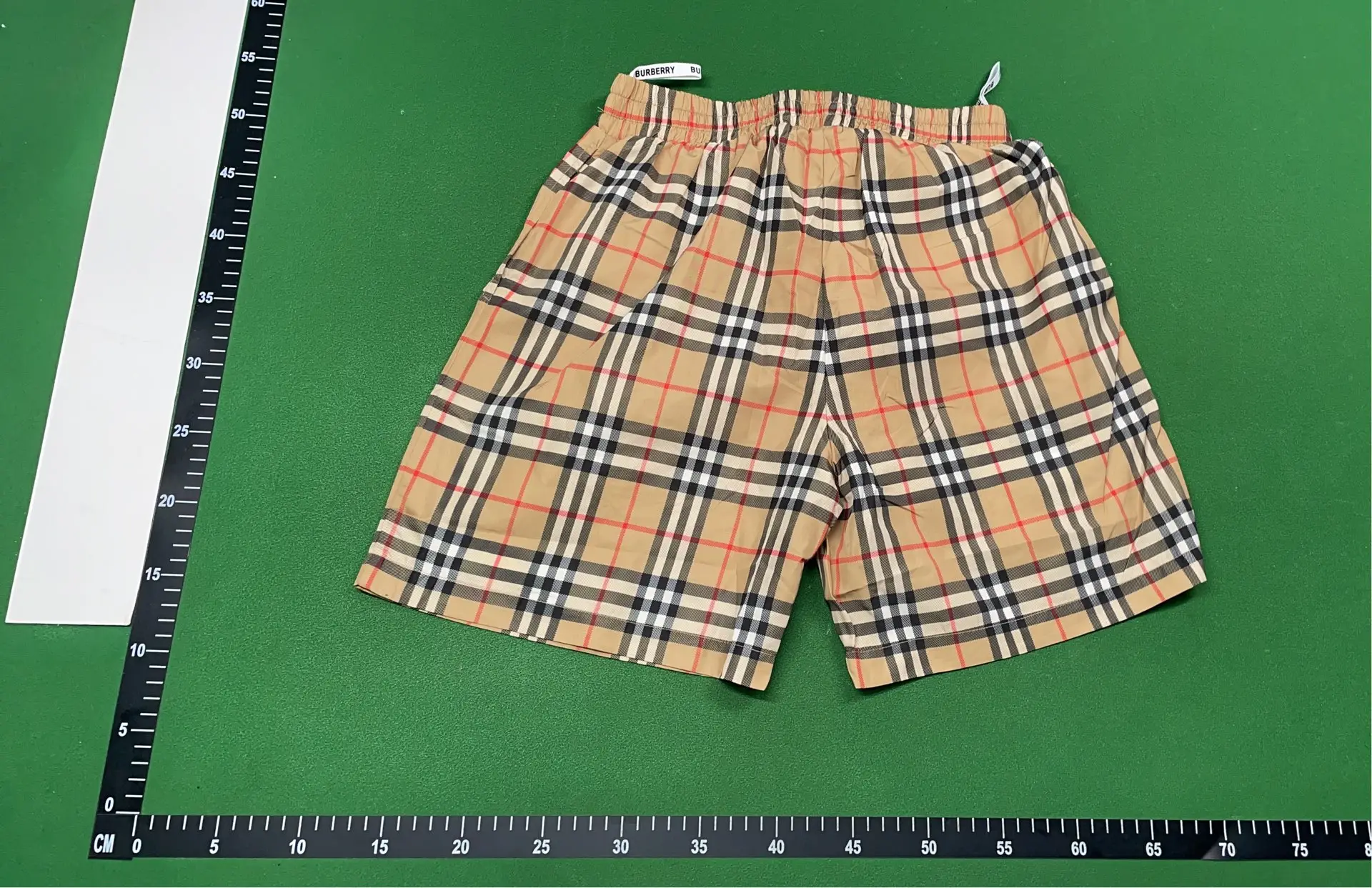 1:1 Batch Burberry shorts  in the Best OopBuy Spreadsheet QC photos