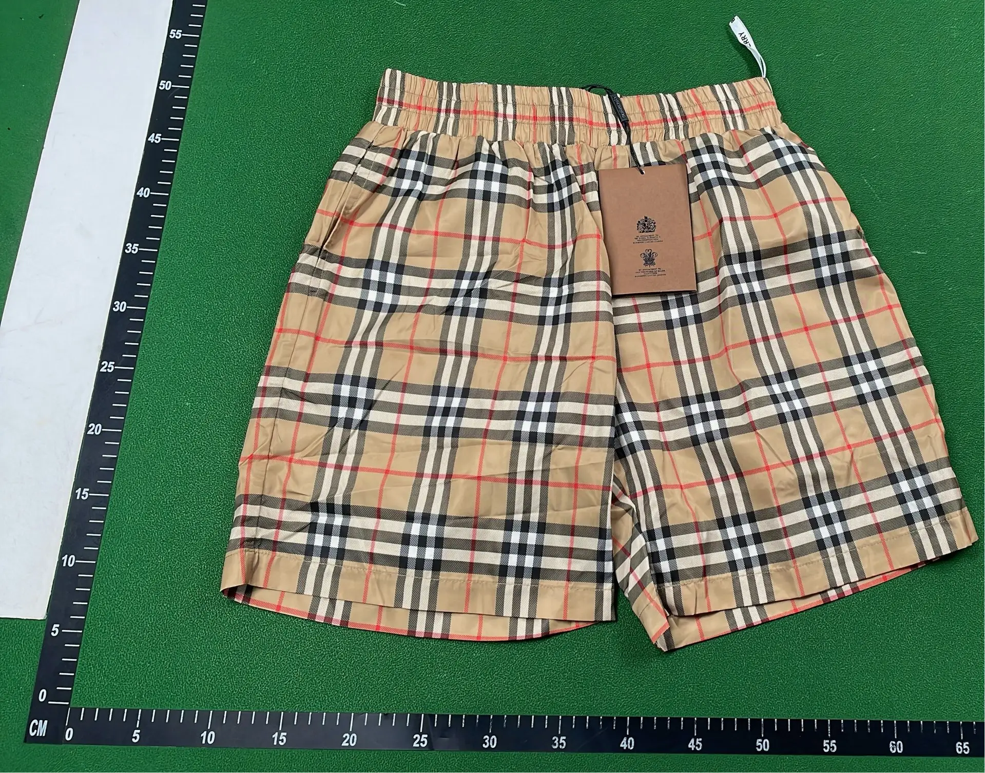 1:1 Batch Burberry shorts  in the Best OopBuy Spreadsheet QC photos