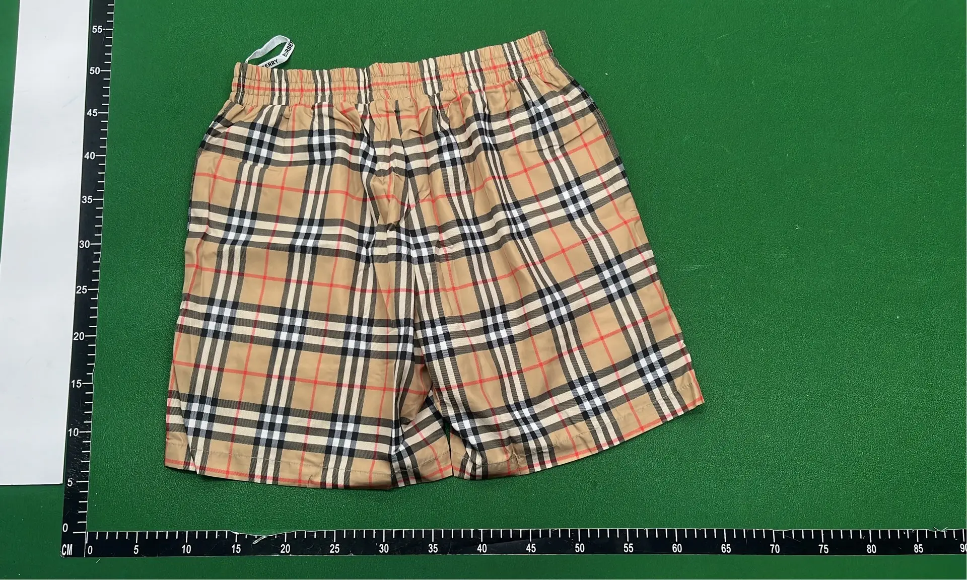1:1 Batch Burberry shorts  in the Best OopBuy Spreadsheet QC photos