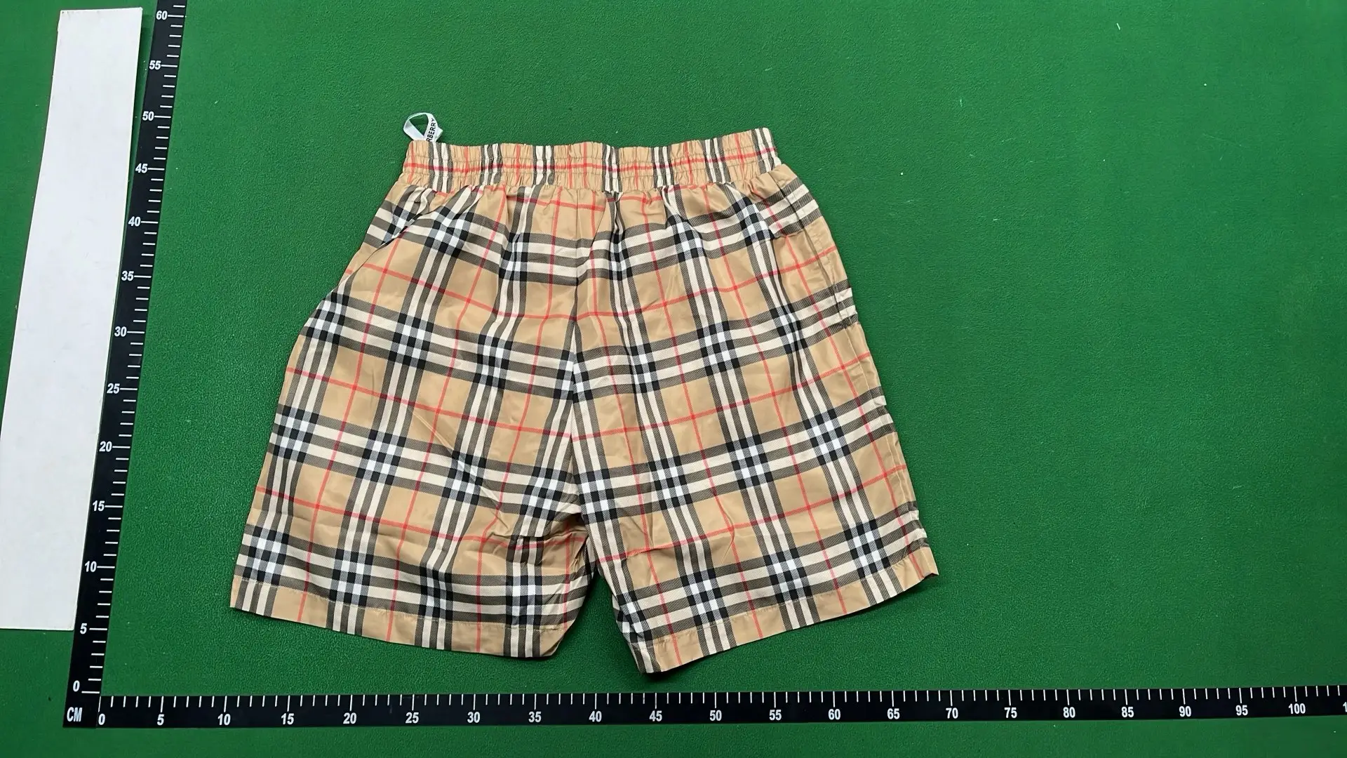 1:1 Batch Burberry shorts  in the Best OopBuy Spreadsheet QC photos
