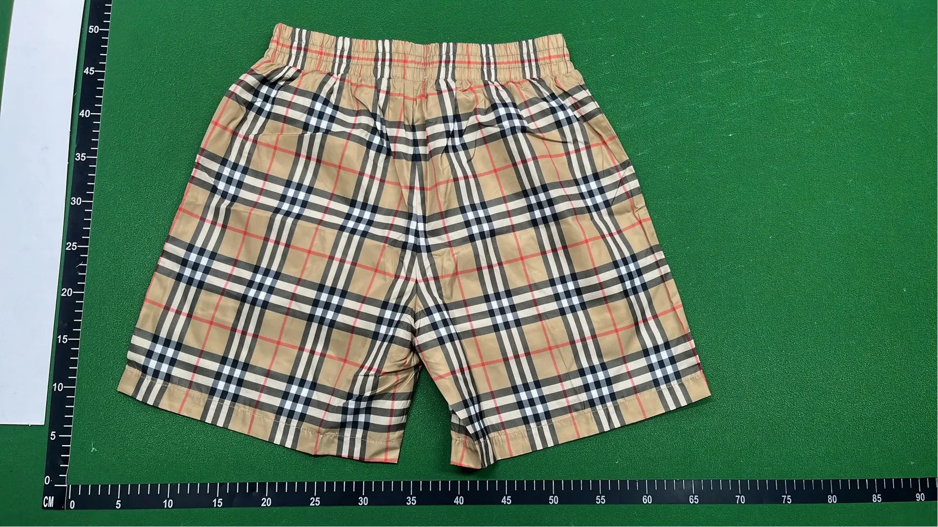 1:1 Batch Burberry shorts  in the Best OopBuy Spreadsheet QC photos