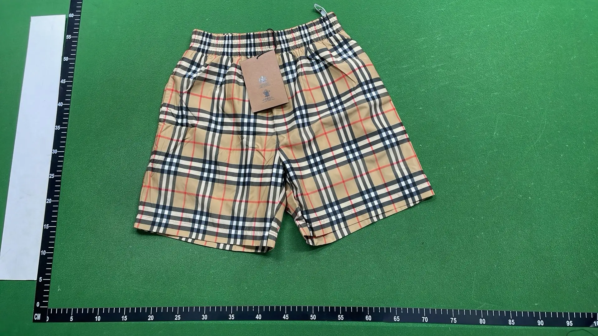 1:1 Batch Burberry shorts  in the Best OopBuy Spreadsheet QC photos
