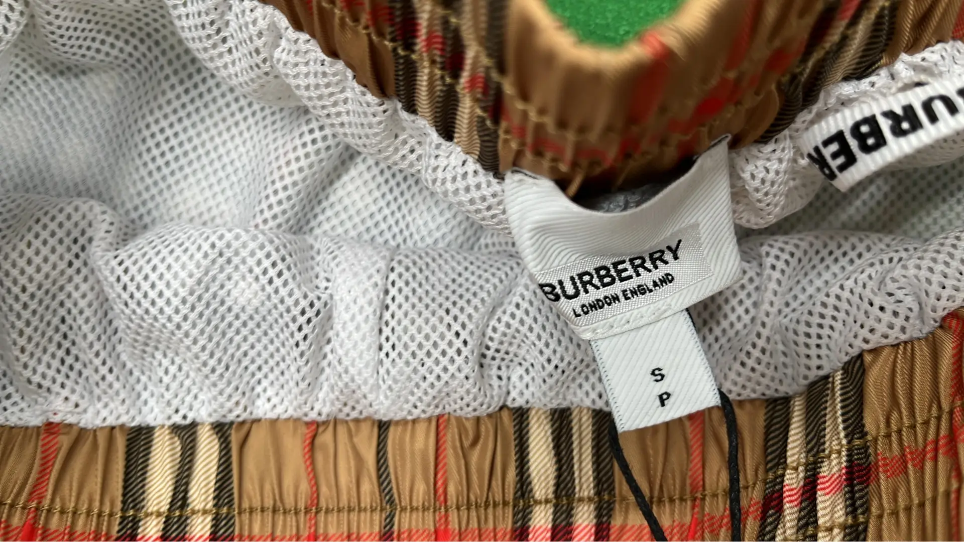 1:1 Batch Burberry shorts  in the Best OopBuy Spreadsheet QC photos