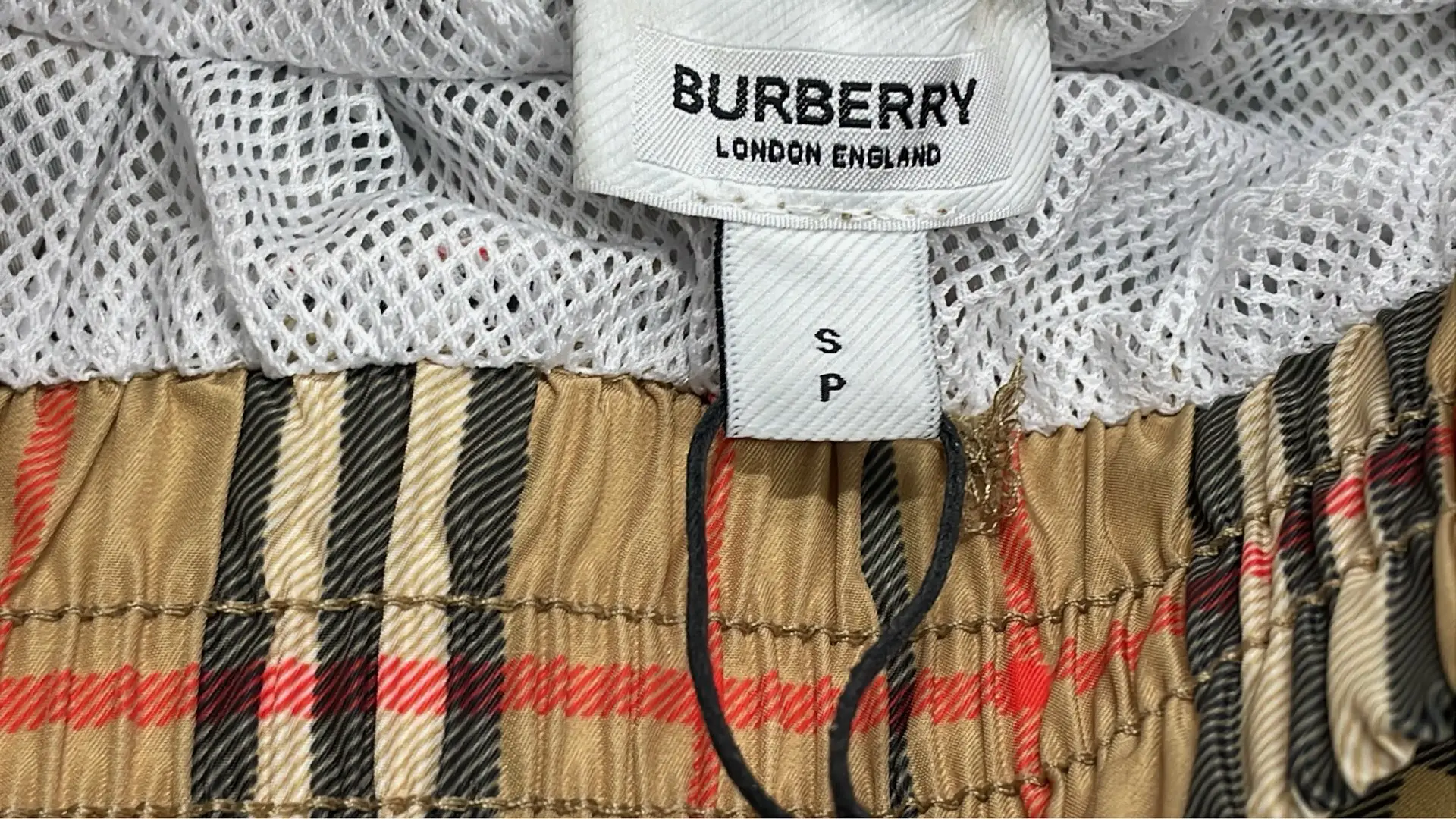 1:1 Batch Burberry shorts  in the Best OopBuy Spreadsheet QC photos