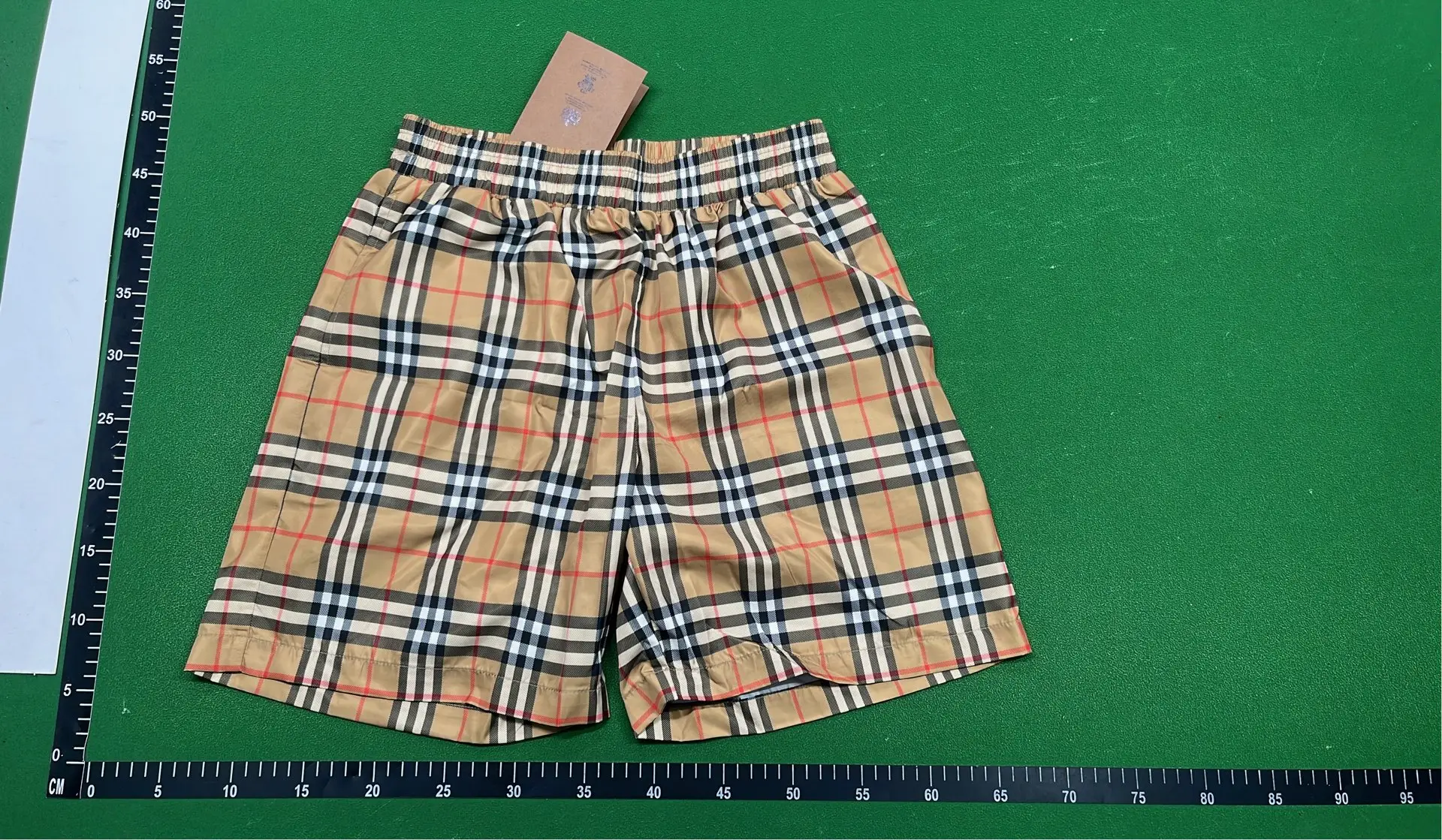 1:1 Batch Burberry shorts  in the Best OopBuy Spreadsheet QC photos