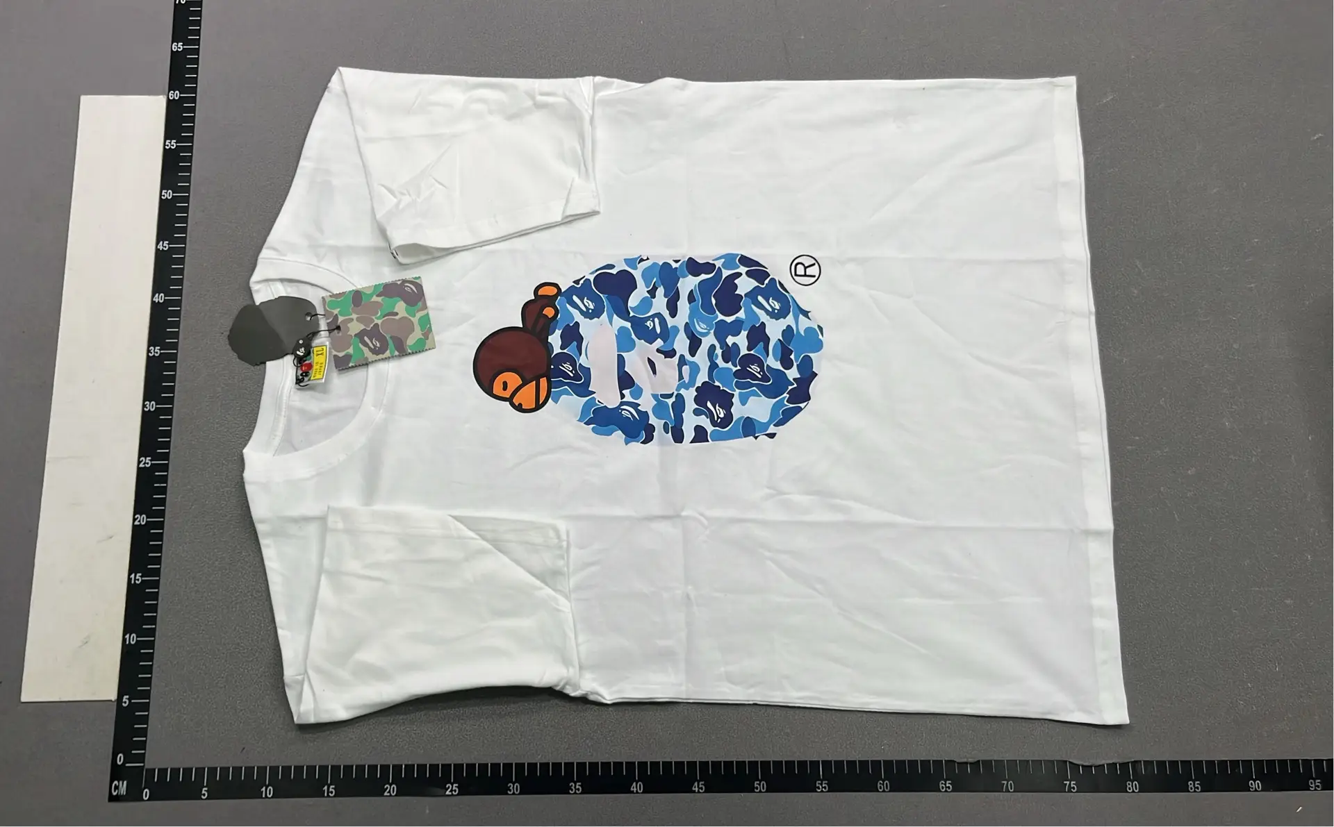 1:1 Batch BAPEE T-shirt  in the Best OopBuy Spreadsheet QC photos