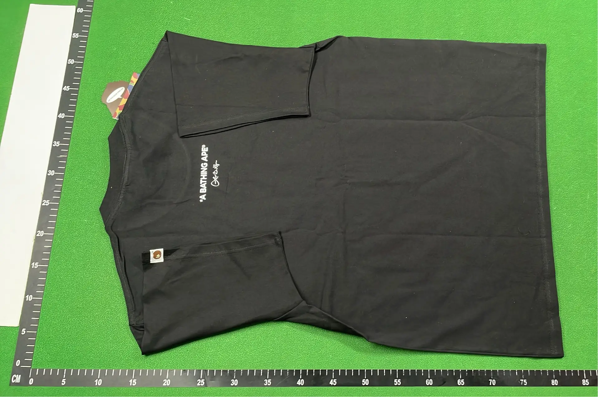 1:1 Batch BAPEE T-shirt  in the Best OopBuy Spreadsheet QC photos