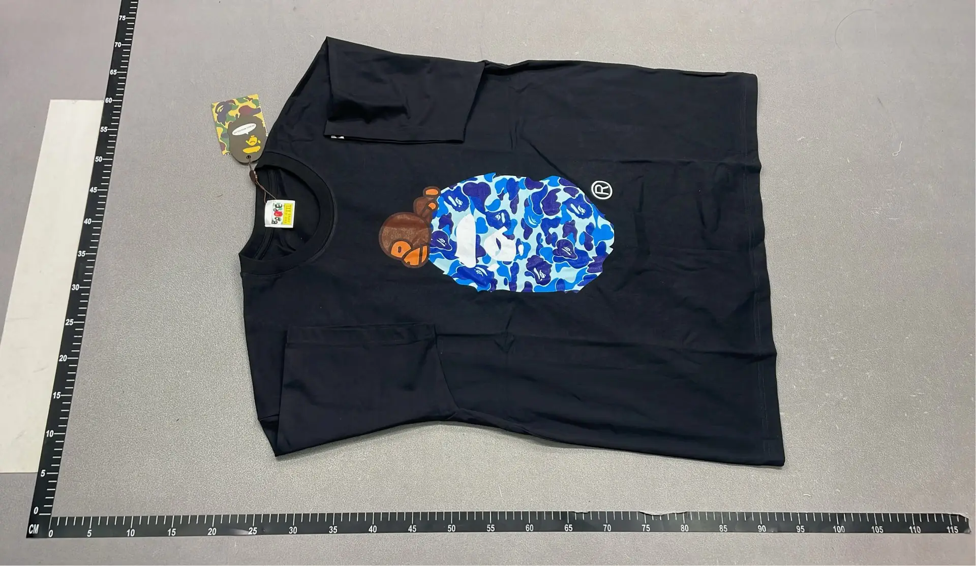 1:1 Batch BAPEE T-shirt  in the Best OopBuy Spreadsheet QC photos