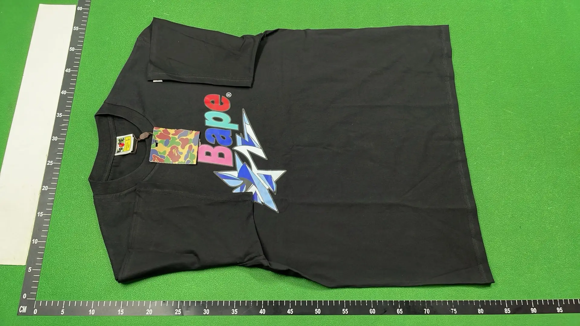 1:1 Batch BAPEE T-shirt  in the Best OopBuy Spreadsheet QC photos