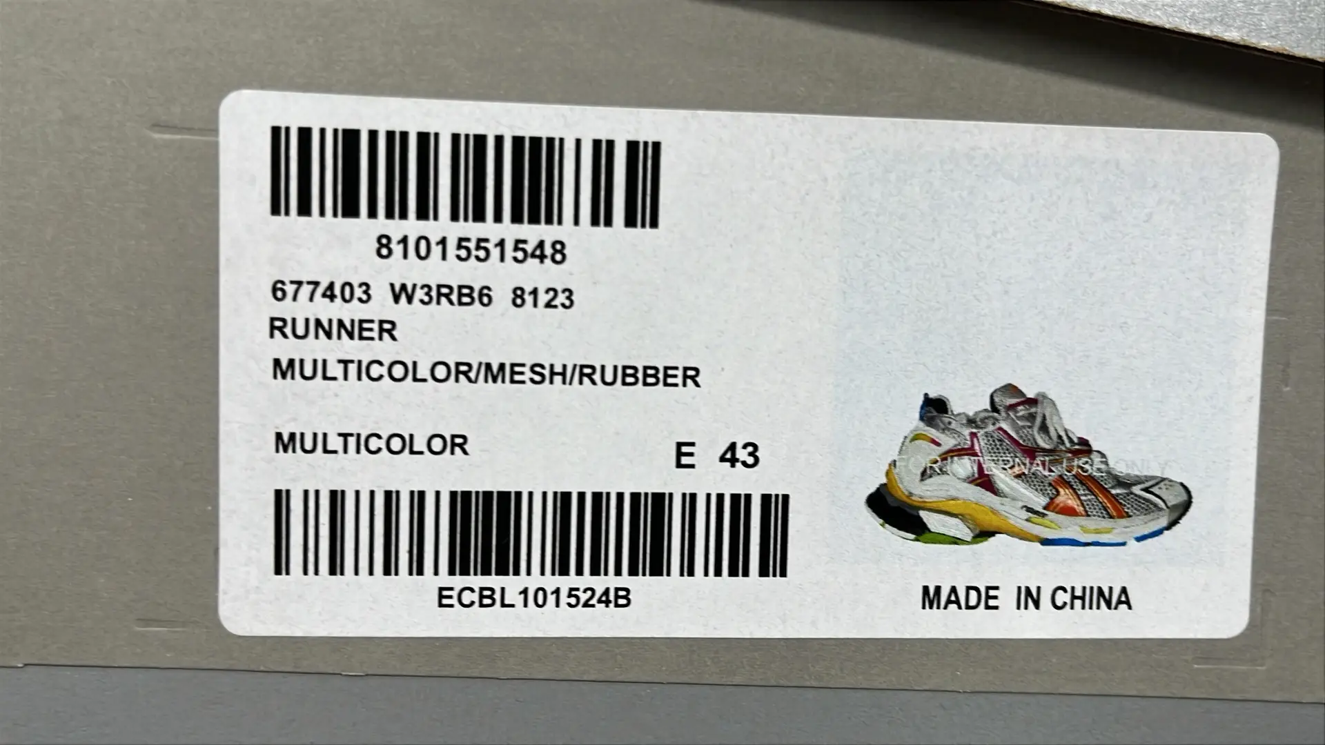  BALENCIAGA Runner Shoes-5 （Excellent） – QC photos preview | CnFans  | 7583189568