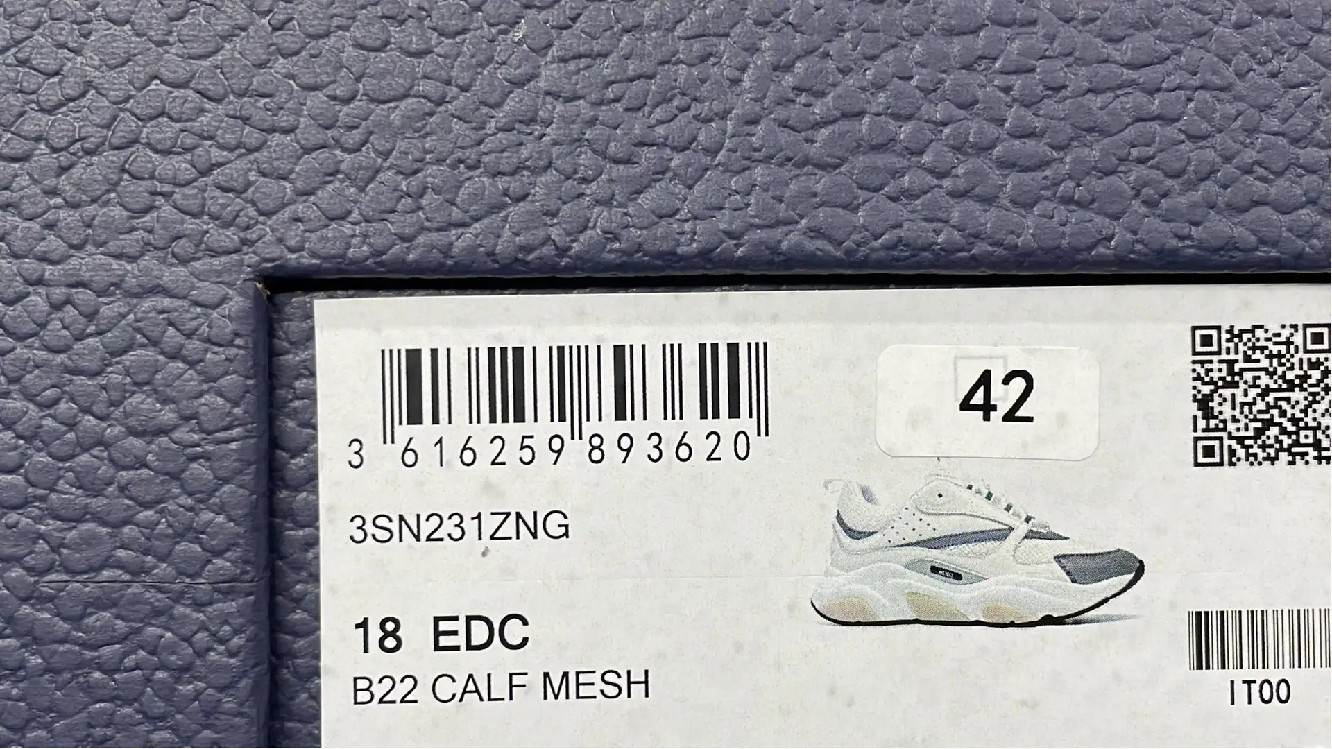 1:1 Batch DIOR B22 shoes  in the Best OopBuy Spreadsheet QC photos
