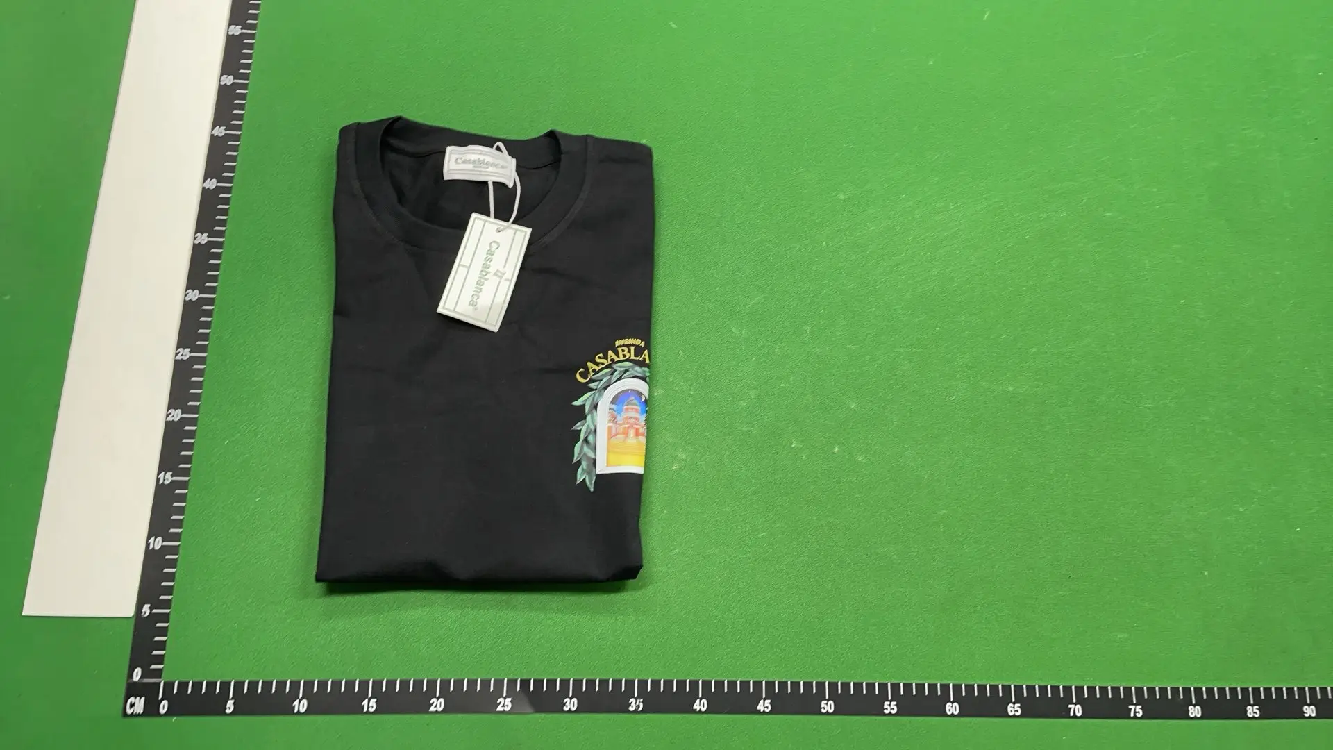 1:1 Batch CASABLANCA T-shirt  in the Best OopBuy Spreadsheet QC photos