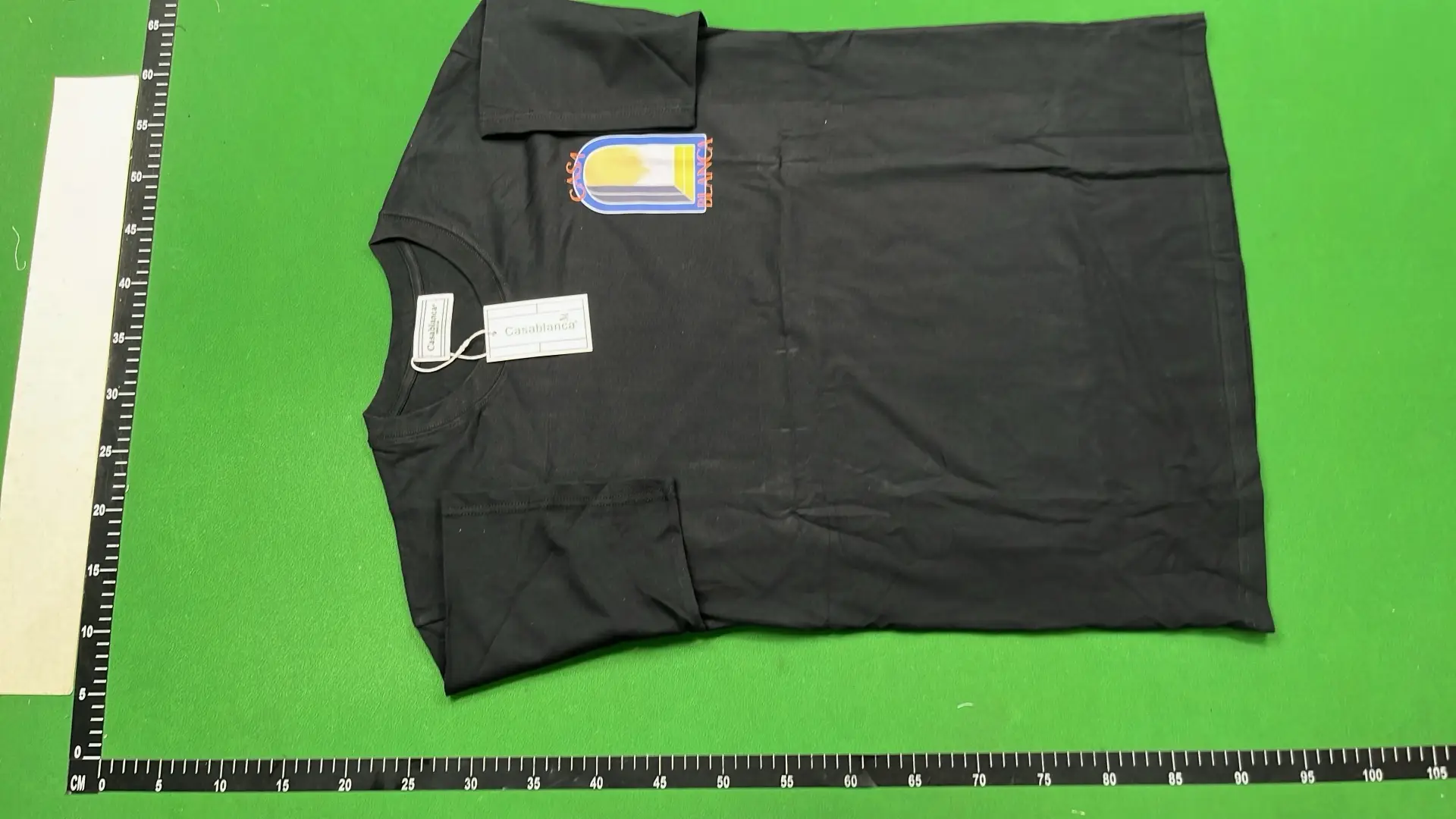 1:1 Batch CASABLANCA T-shirt  in the Best OopBuy Spreadsheet QC photos