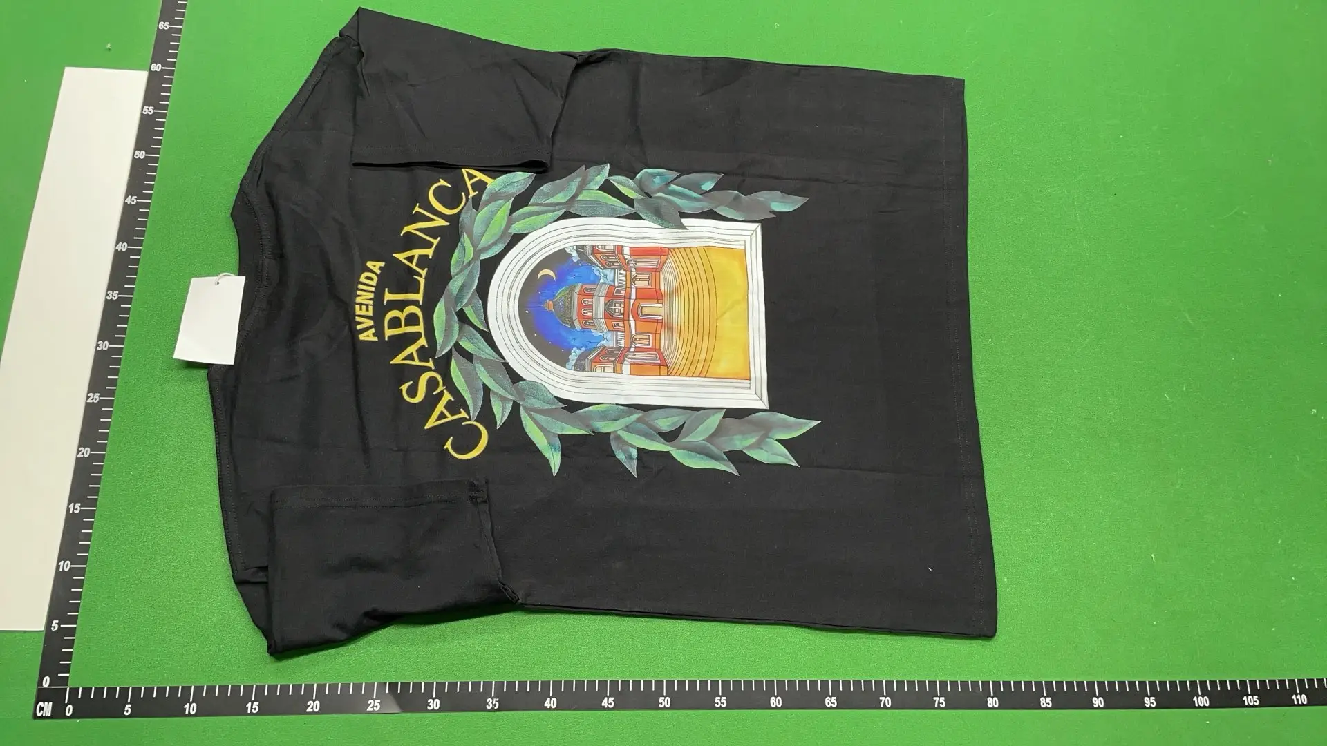 1:1 Batch CASABLANCA T-shirt  in the Best OopBuy Spreadsheet QC photos