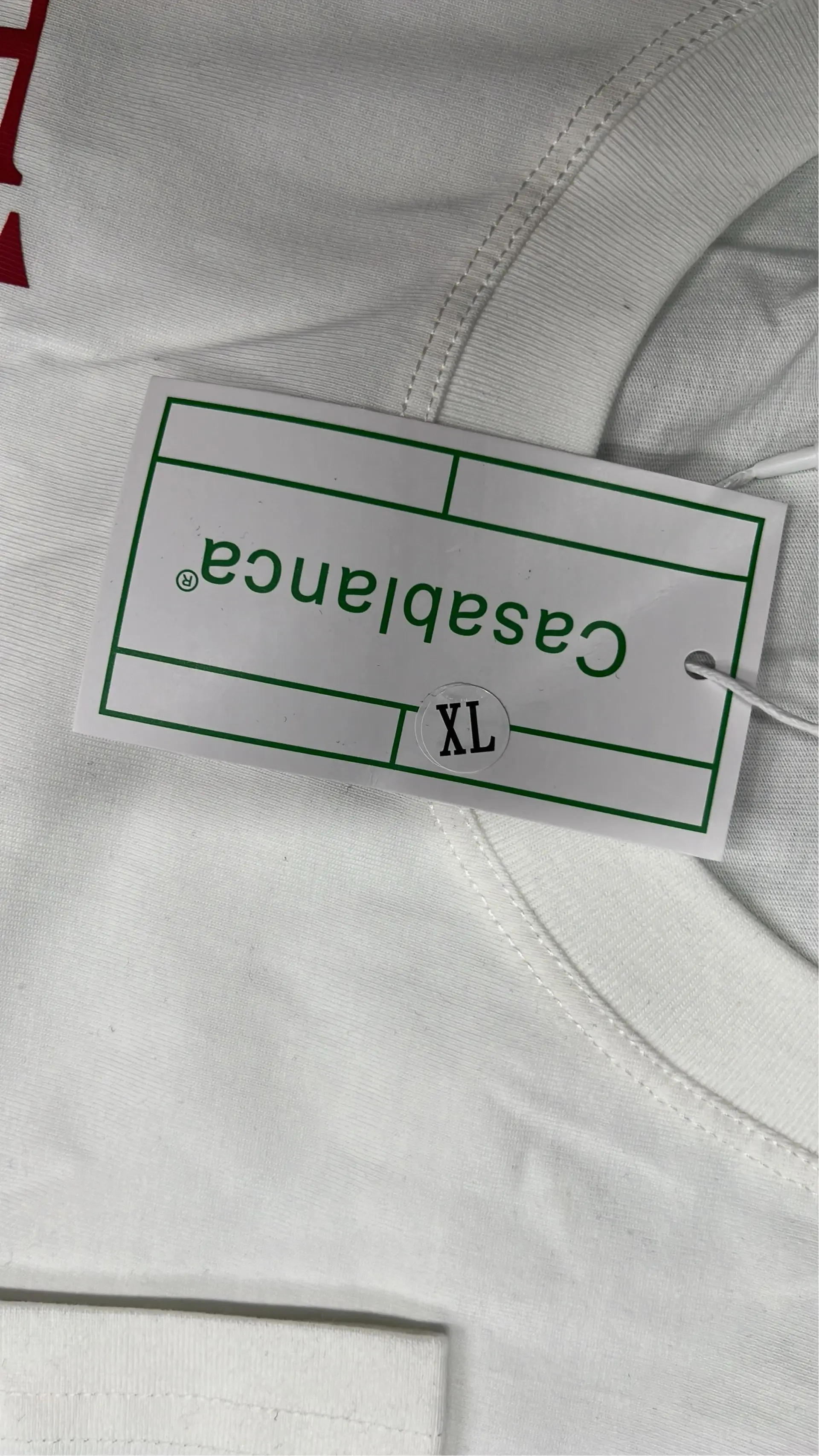 1:1 Batch CASABLANCA T-shirt  in the Best OopBuy Spreadsheet QC photos