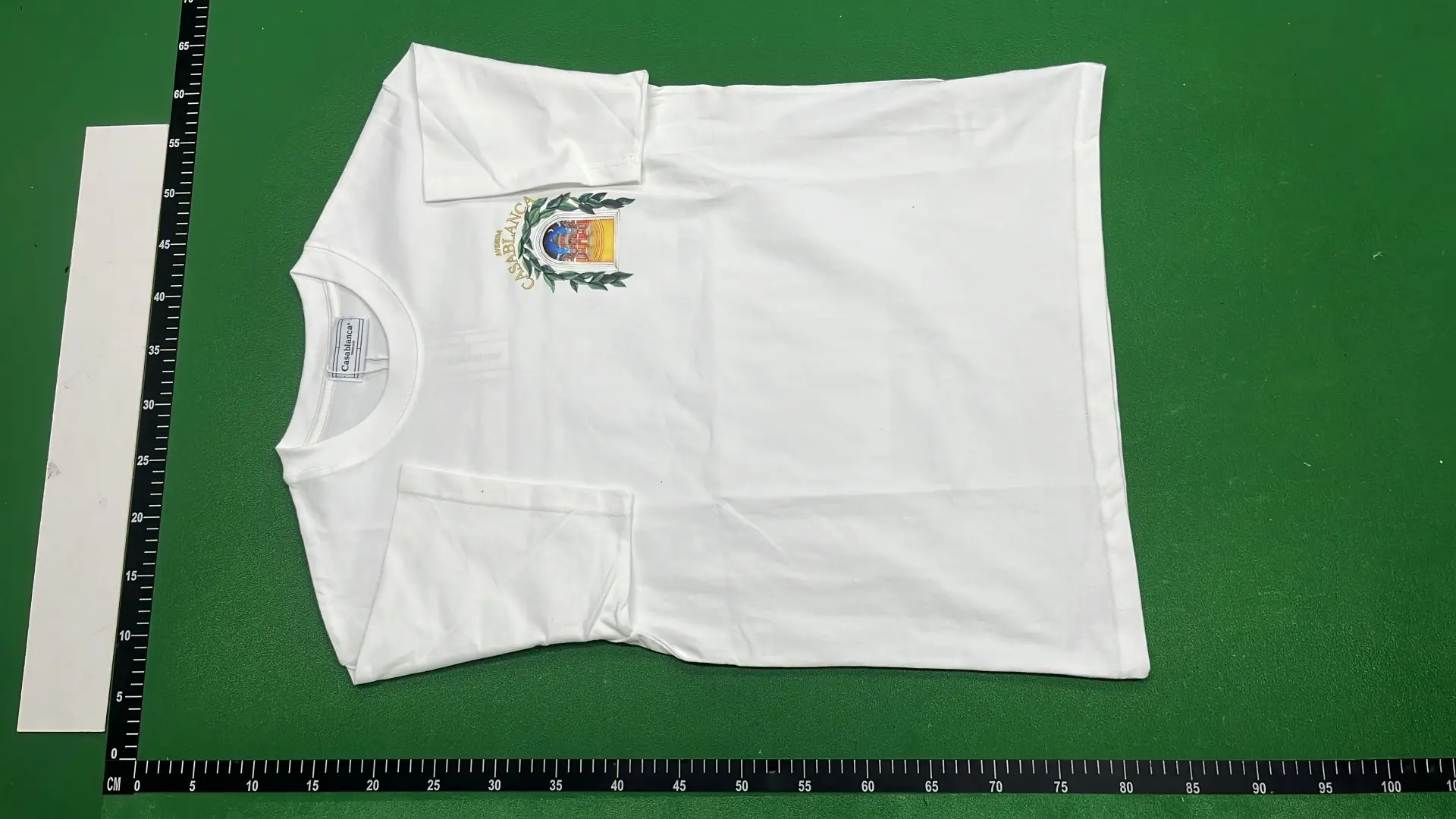 1:1 Batch CASABLANCA T-shirt  in the Best OopBuy Spreadsheet QC photos