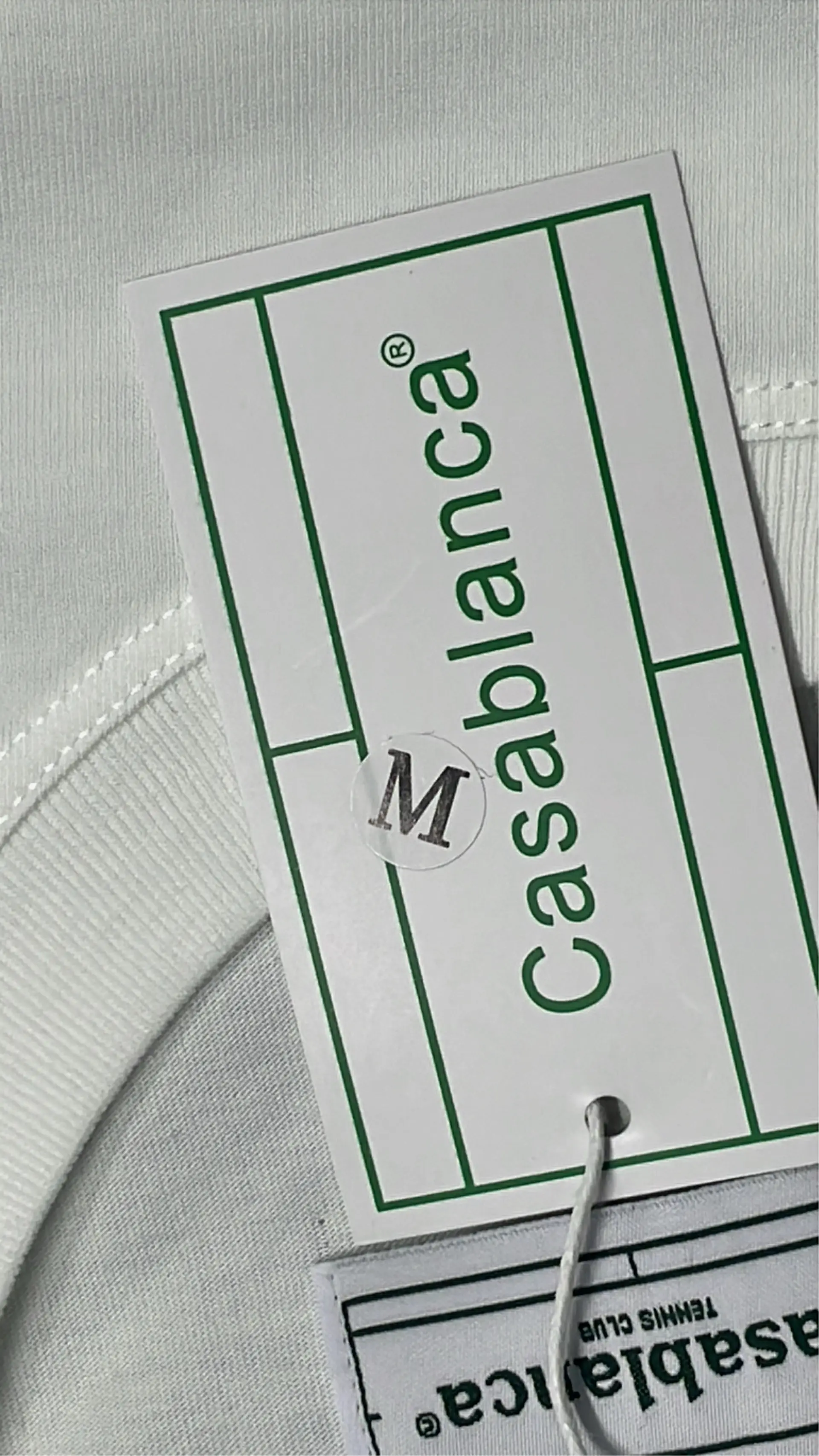 1:1 Batch CASABLANCA T-shirt  in the Best OopBuy Spreadsheet QC photos