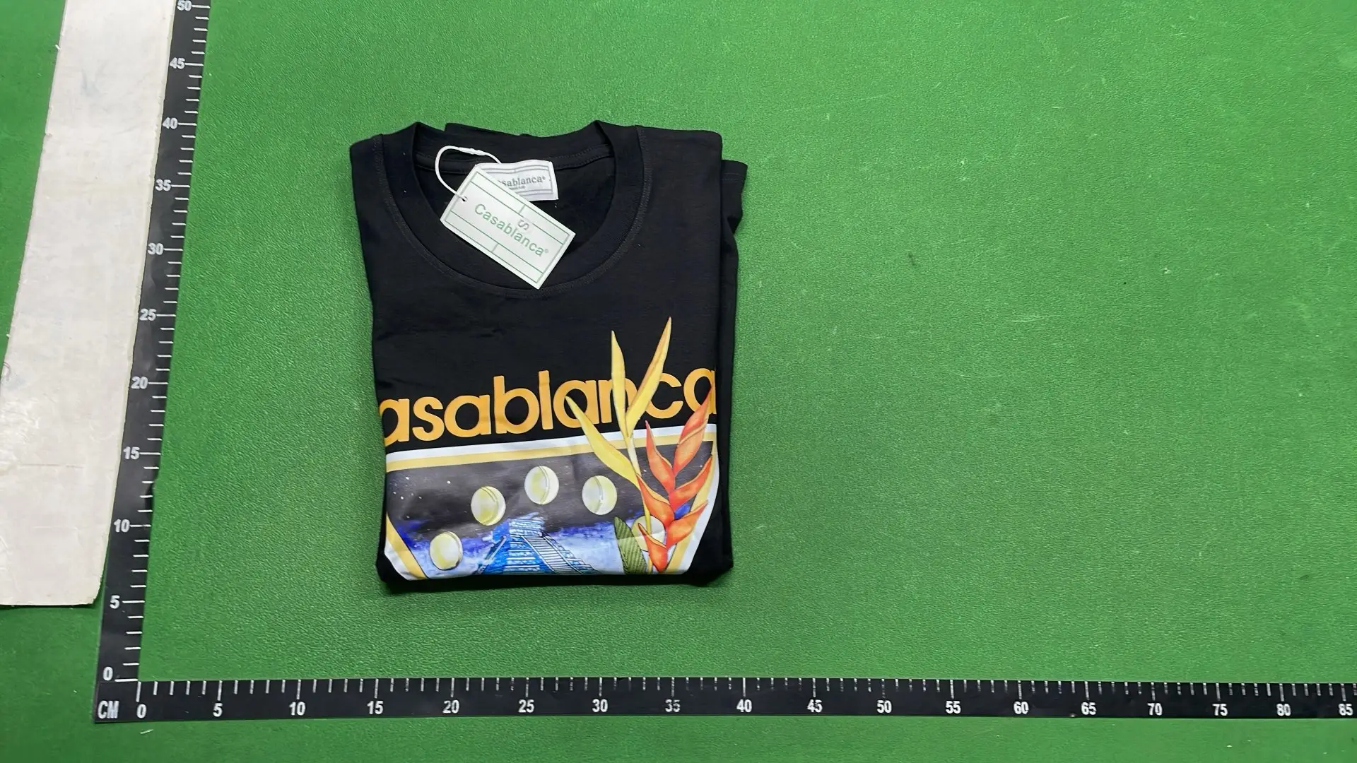 1:1 Batch CASABLANCA T-shirt  in the Best OopBuy Spreadsheet QC photos