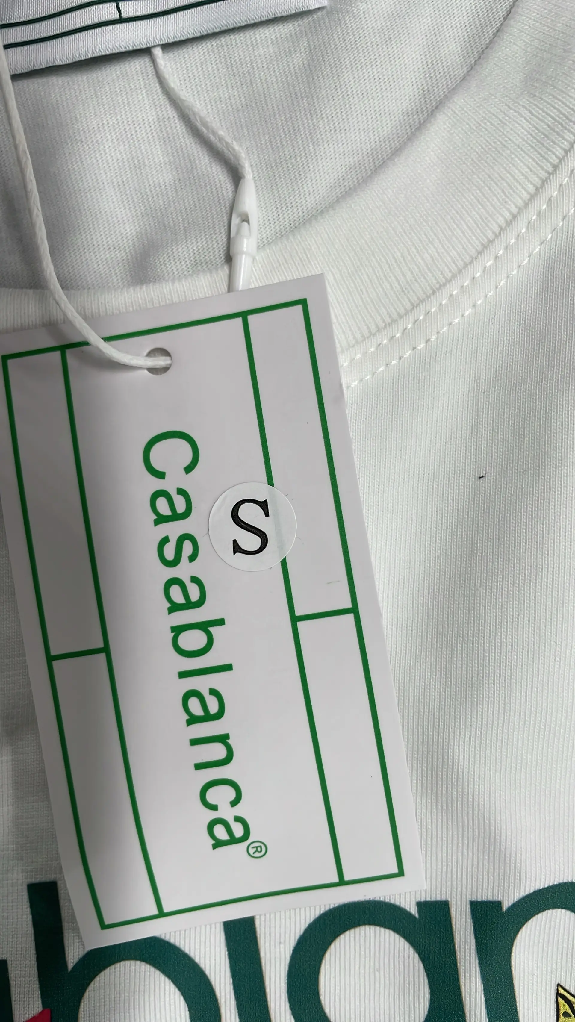 1:1 Batch CASABLANCA T-shirt  in the Best OopBuy Spreadsheet QC photos