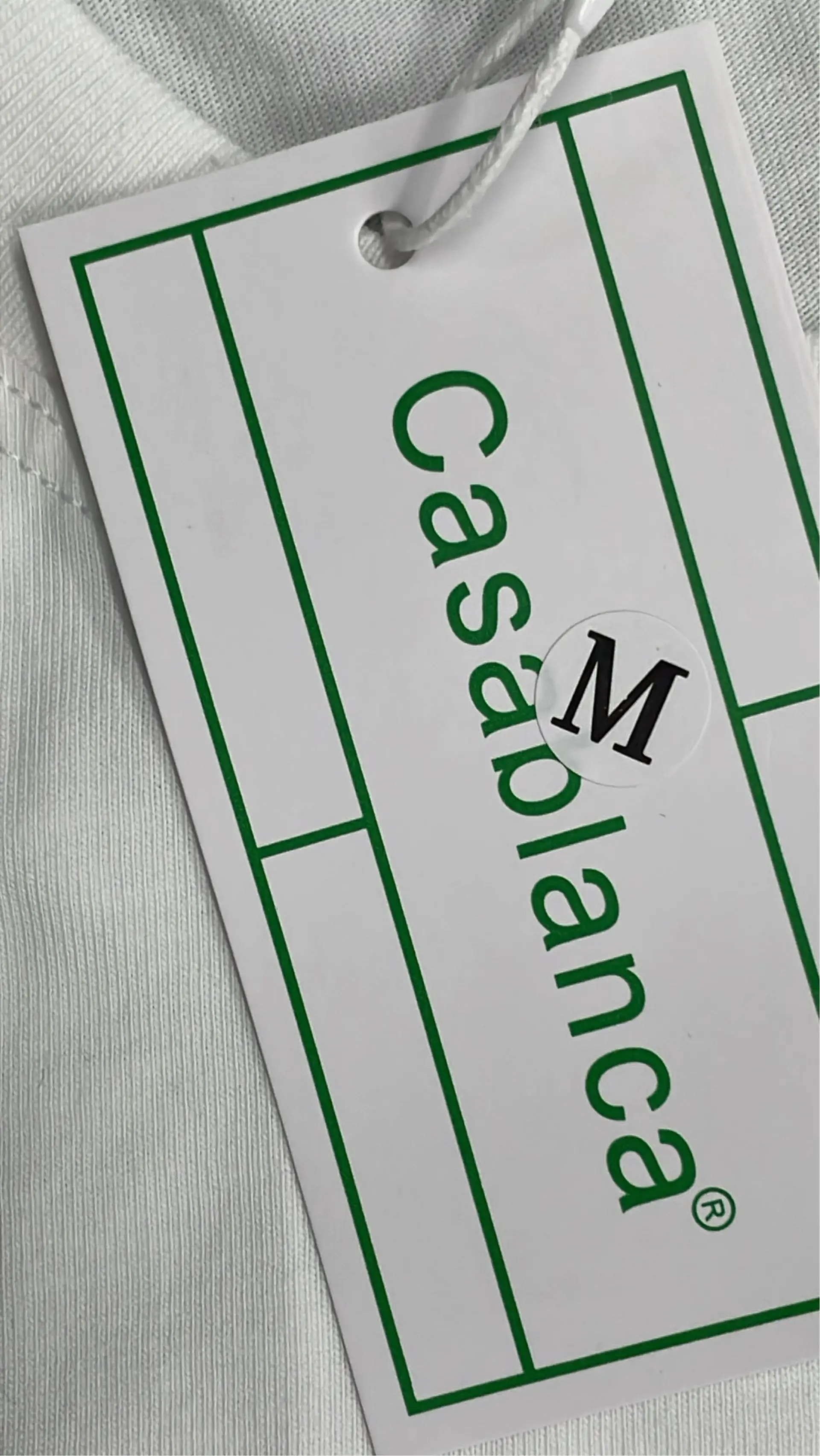 1:1 Batch CASABLANCA T-shirt  in the Best OopBuy Spreadsheet QC photos