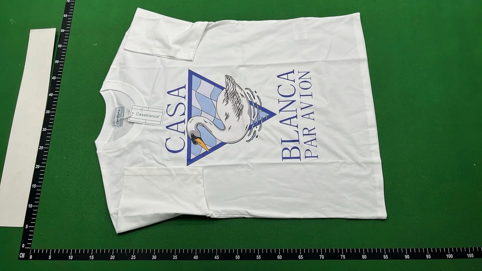 1:1 Batch CASABLANCA T-shirt  in the Best OopBuy Spreadsheet QC photos