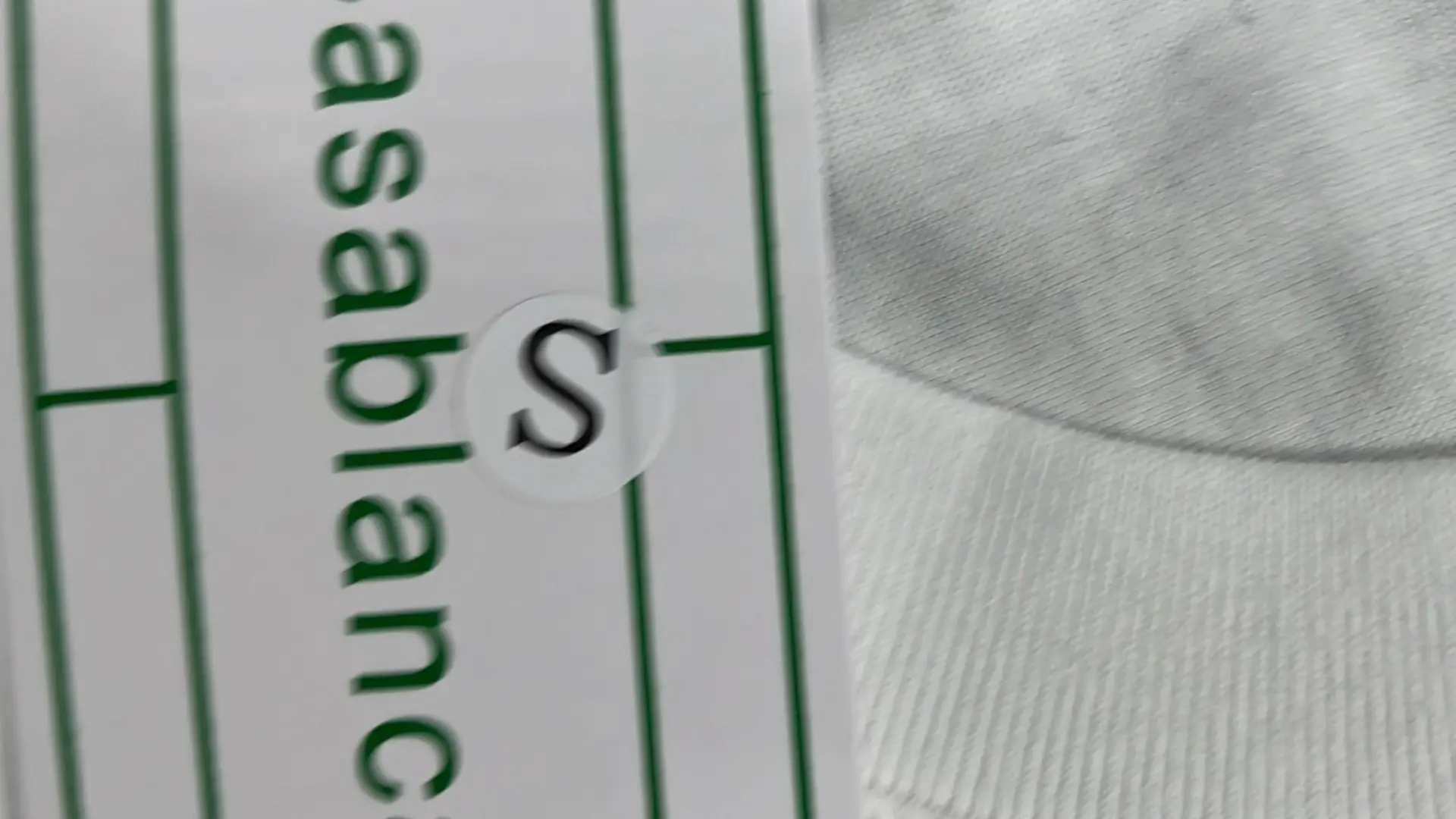 1:1 Batch CASABLANCA T-shirt  in the Best OopBuy Spreadsheet QC photos