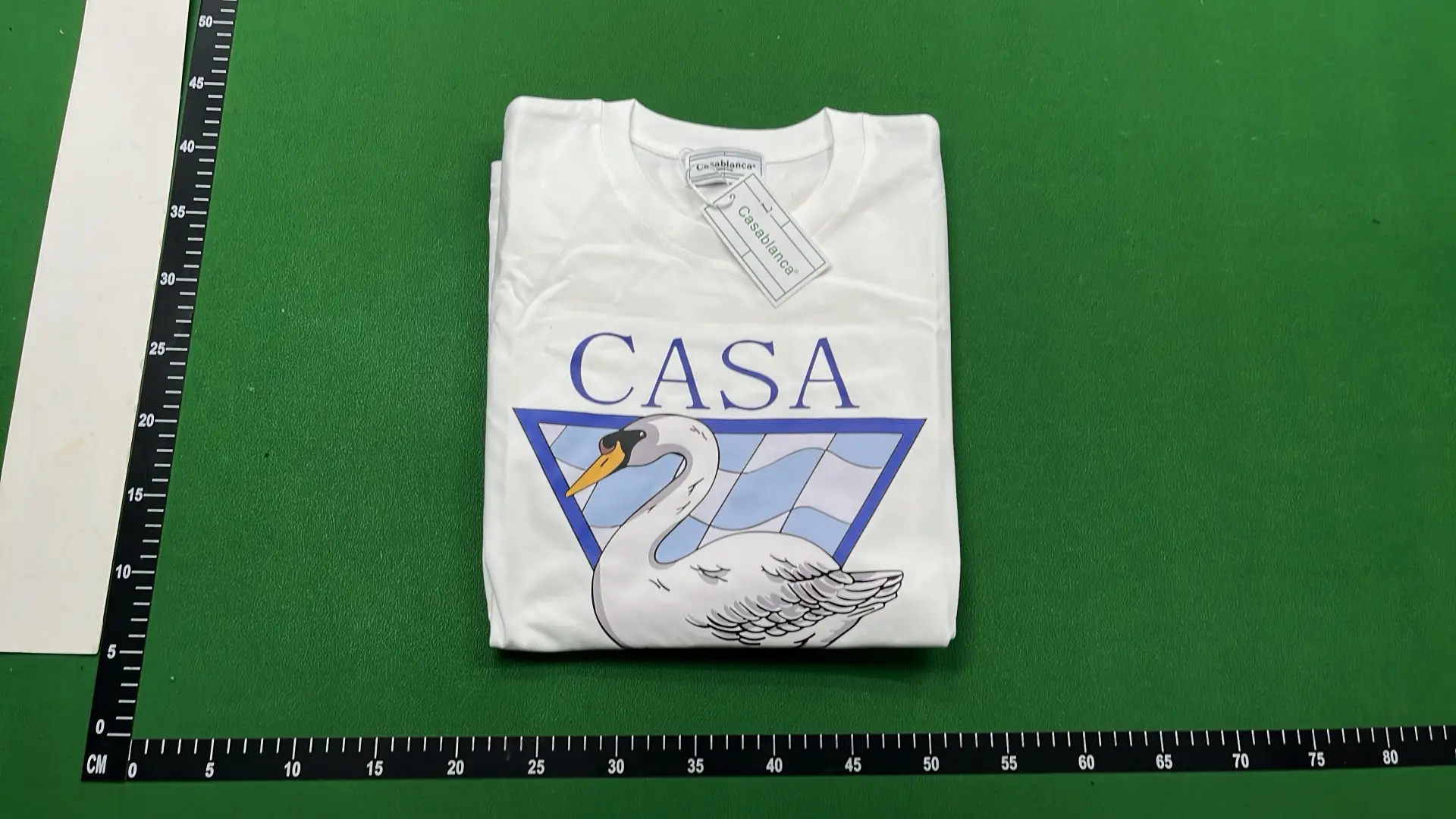 1:1 Batch CASABLANCA T-shirt  in the Best OopBuy Spreadsheet QC photos