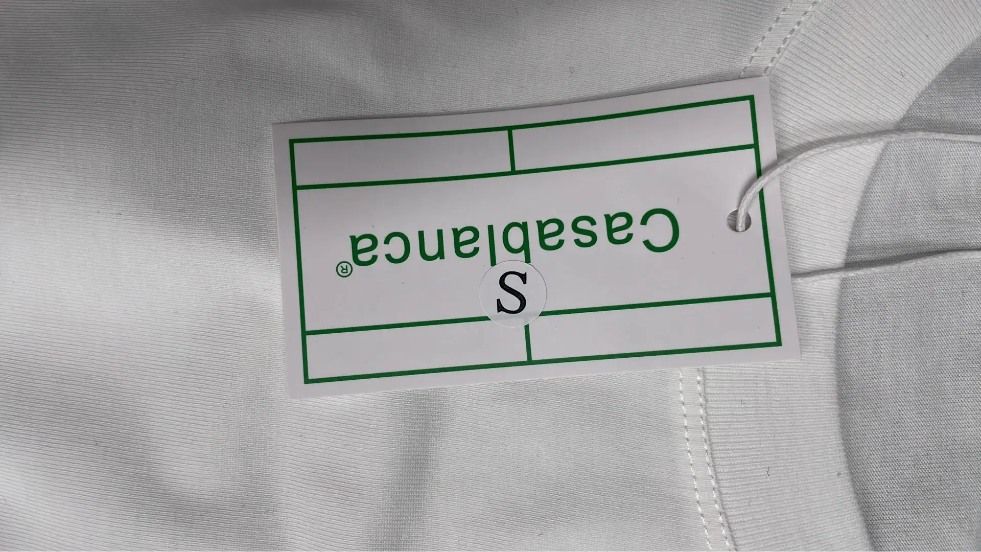 1:1 Batch CASABLANCA T-shirt  in the Best OopBuy Spreadsheet QC photos