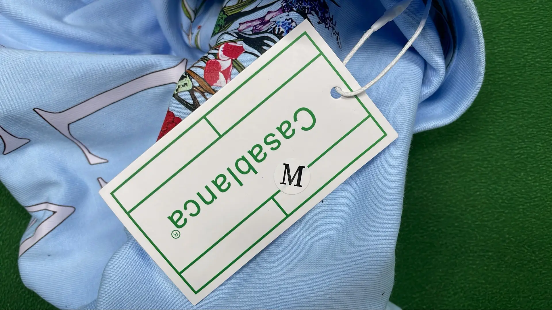 1:1 Batch CASABLANCA T-shirt  in the Best OopBuy Spreadsheet QC photos