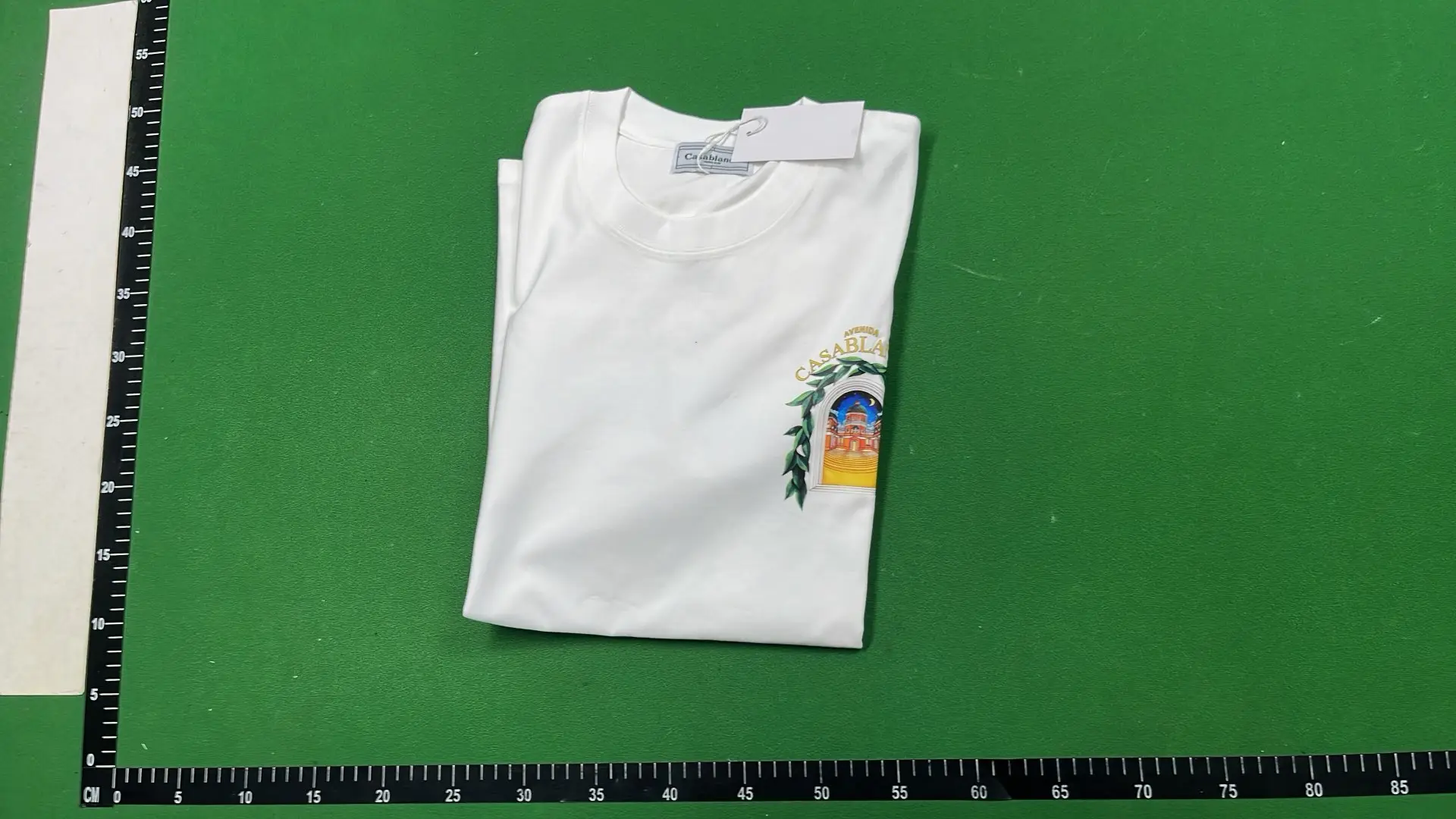 1:1 Batch CASABLANCA T-shirt  in the Best OopBuy Spreadsheet QC photos