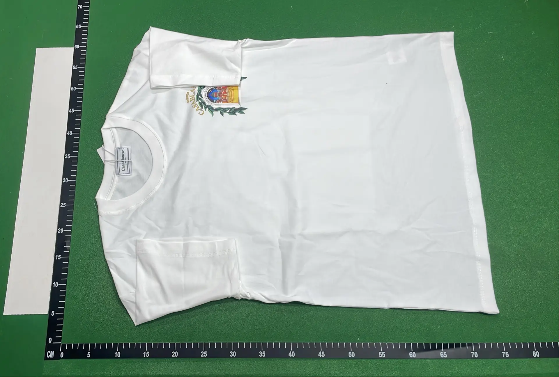 1:1 Batch CASABLANCA T-shirt  in the Best OopBuy Spreadsheet QC photos