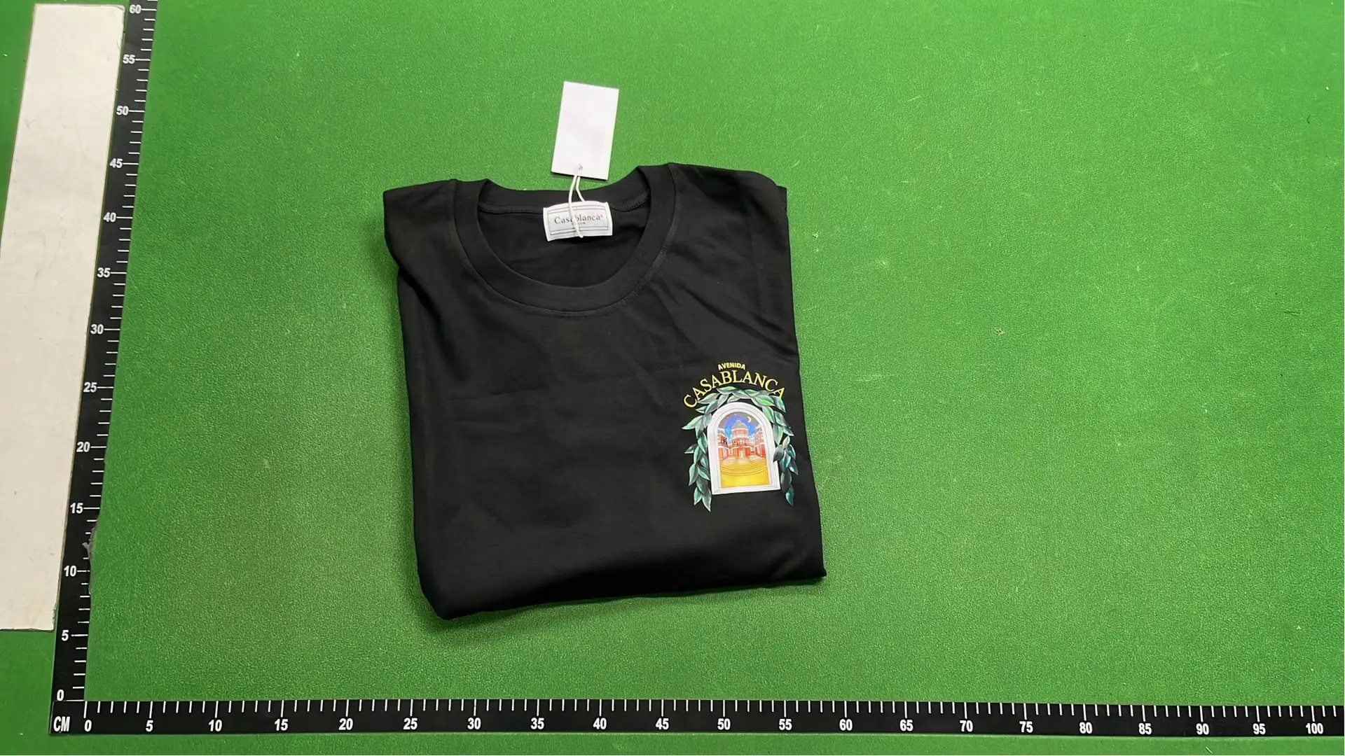 1:1 Batch CASABLANCA T-shirt  in the Best OopBuy Spreadsheet QC photos