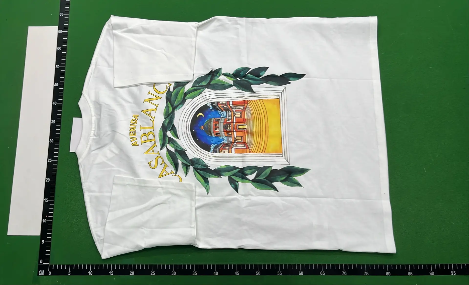 1:1 Batch CASABLANCA T-shirt  in the Best OopBuy Spreadsheet QC photos